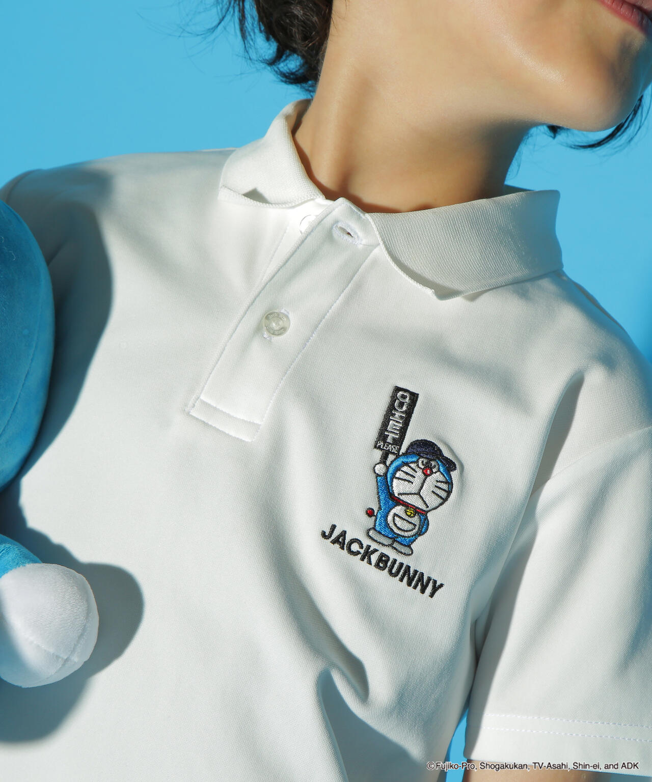 ドラえもん】PEカノコ半袖ポロシャツ (ジュニア) | Jack Bunny