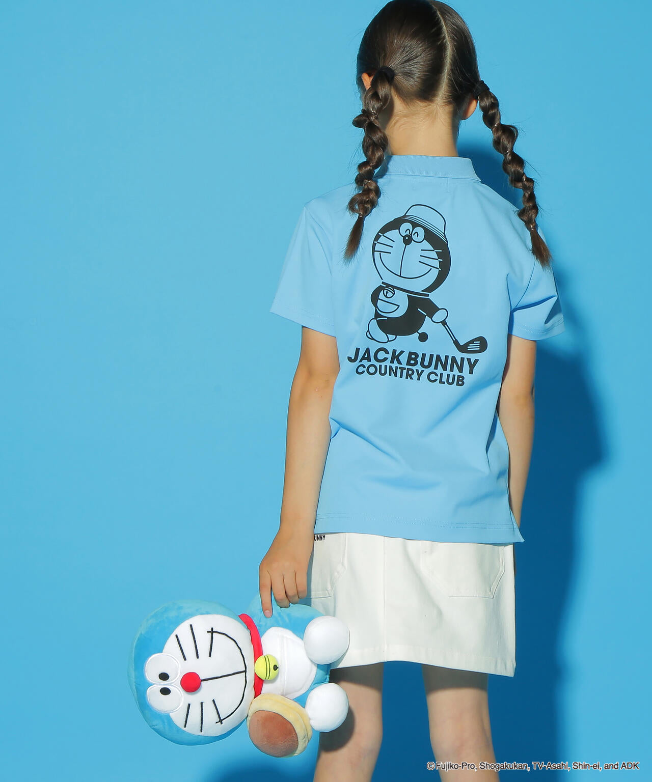 ドラえもん】PEカノコ半袖ポロシャツ (ジュニア) | Jack Bunny