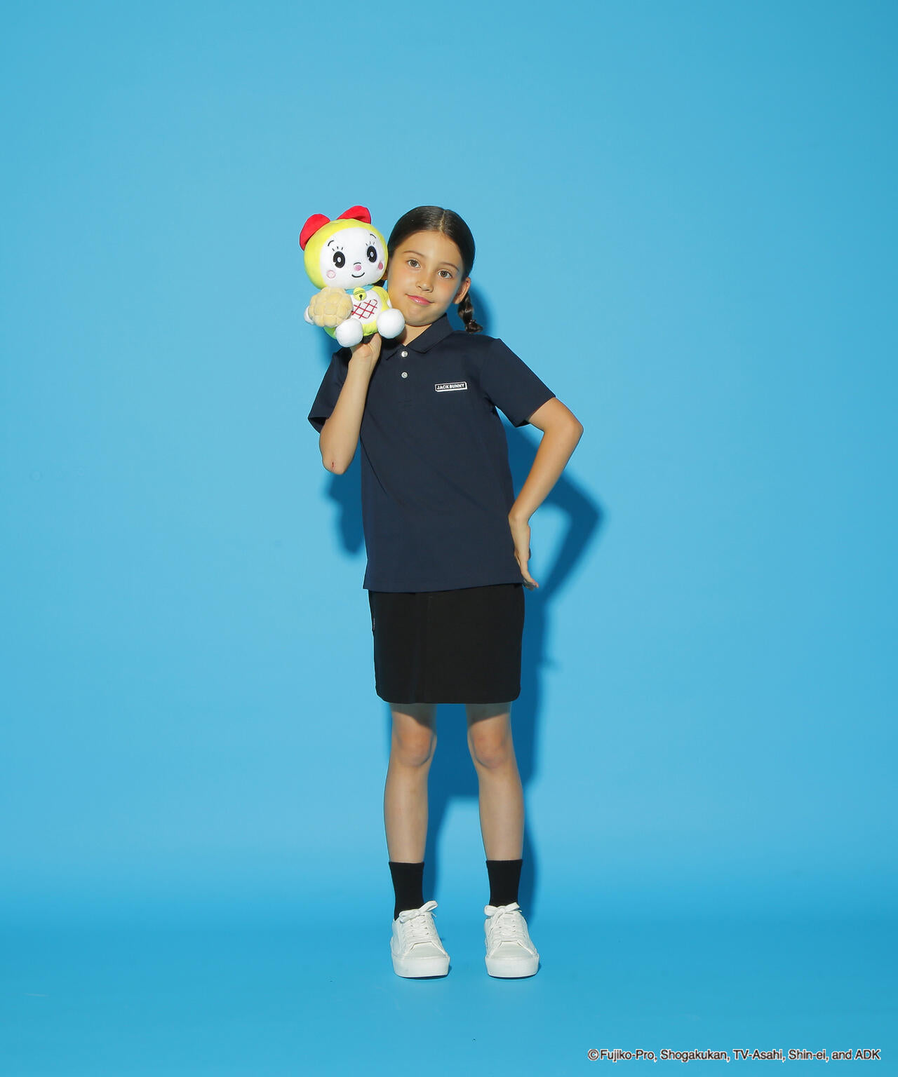 ドラえもん】PEカノコ半袖ポロシャツ (ジュニア) | Jack Bunny