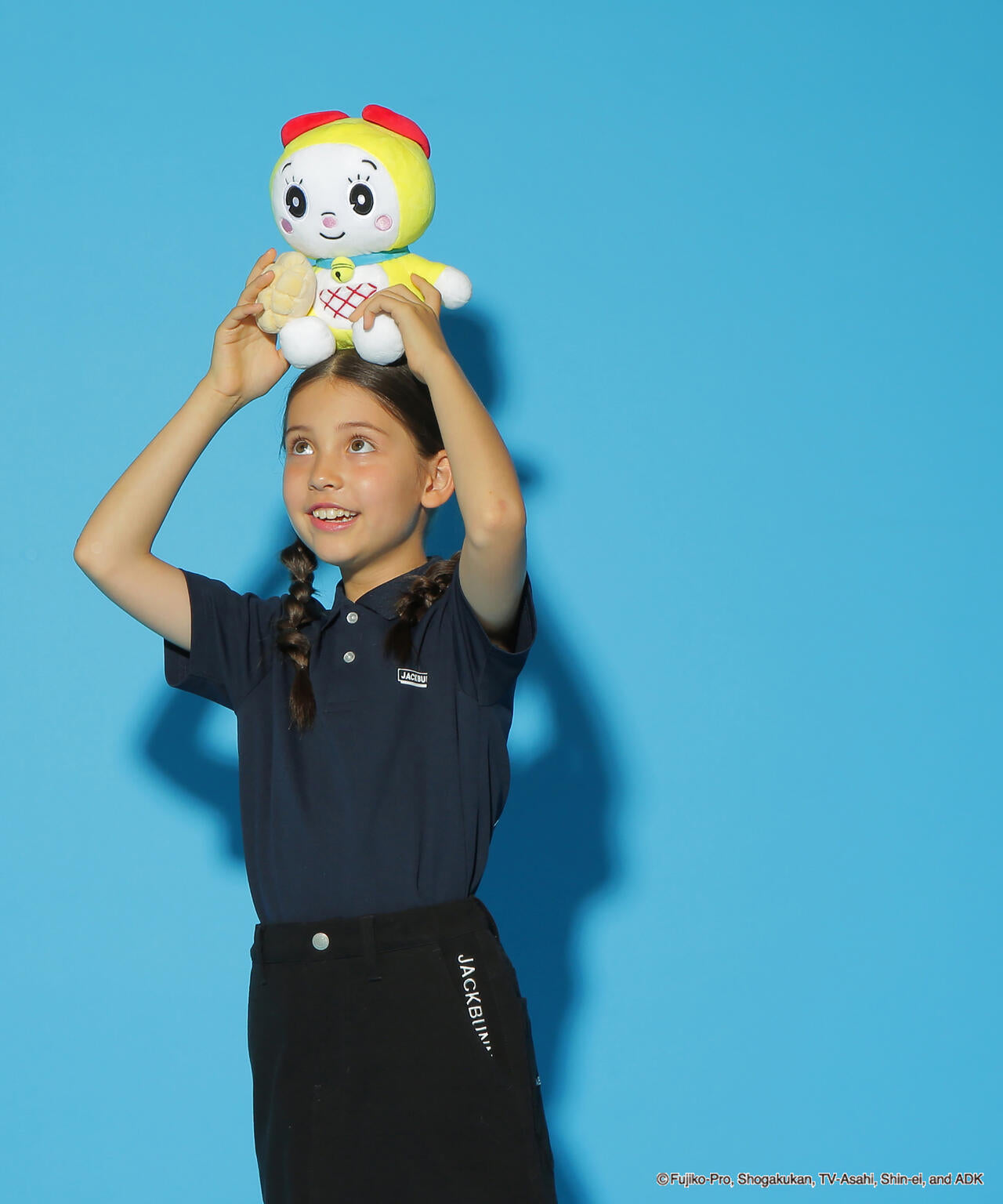 ドラえもん】PEカノコ半袖ポロシャツ (ジュニア) | Jack Bunny