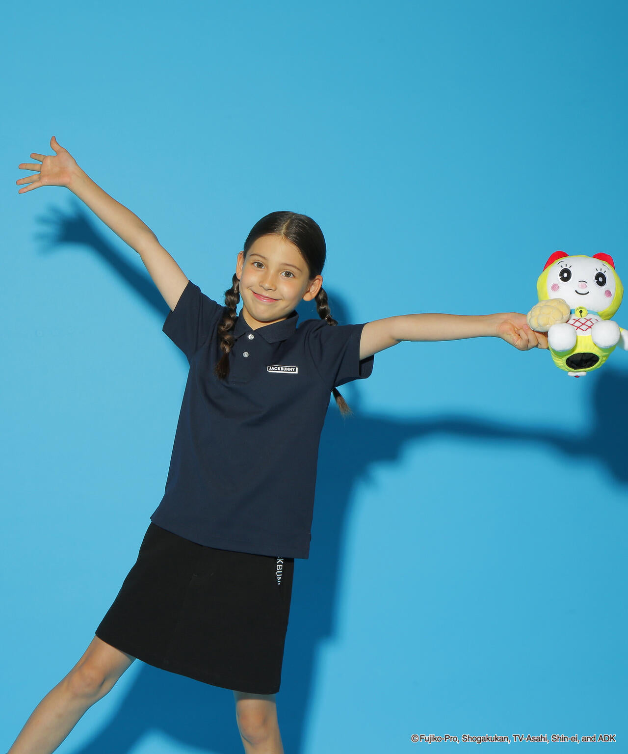 ドラえもん】PEカノコ半袖ポロシャツ (ジュニア) | Jack Bunny