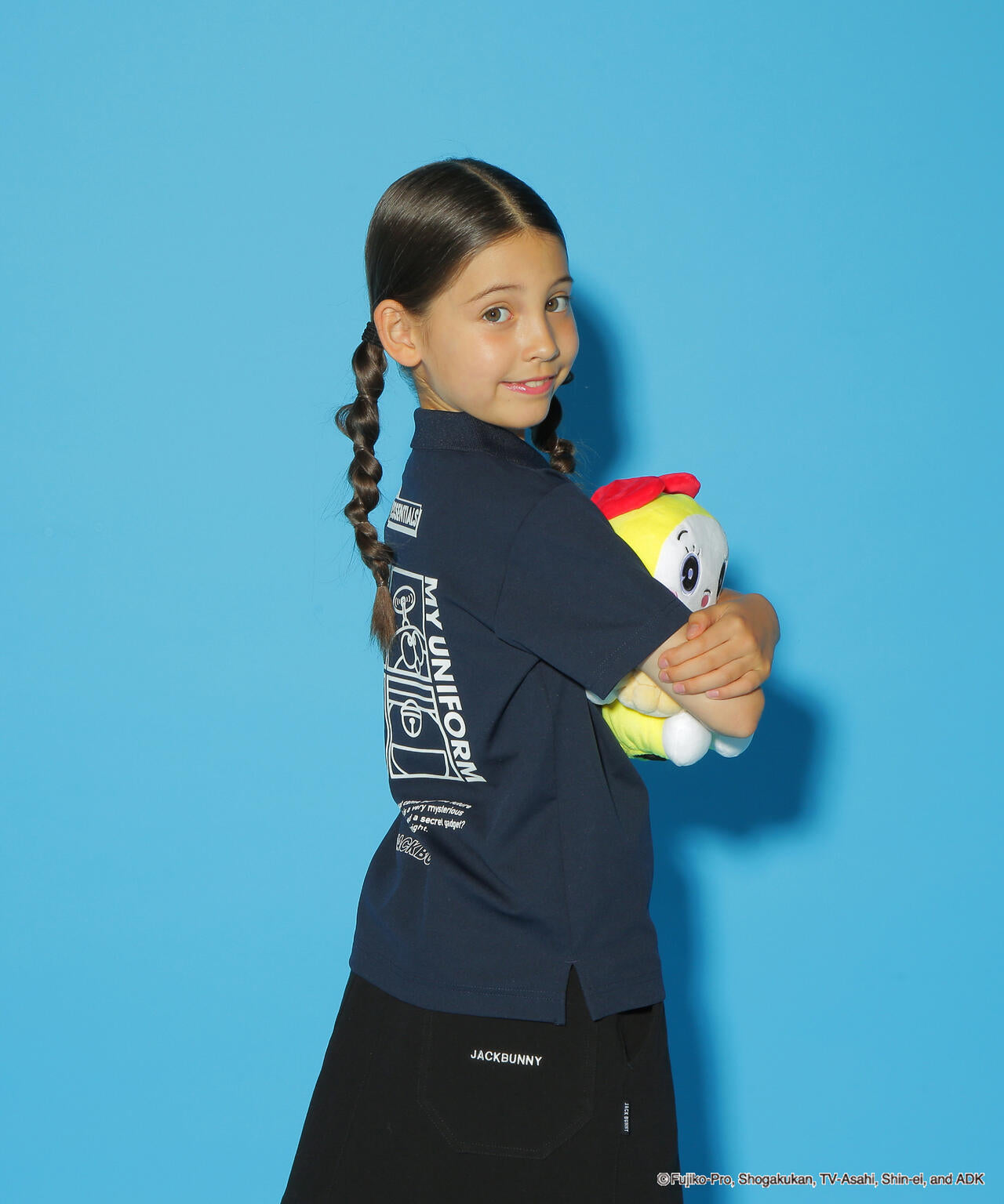 ドラえもん】PEカノコ半袖ポロシャツ (ジュニア) | Jack Bunny