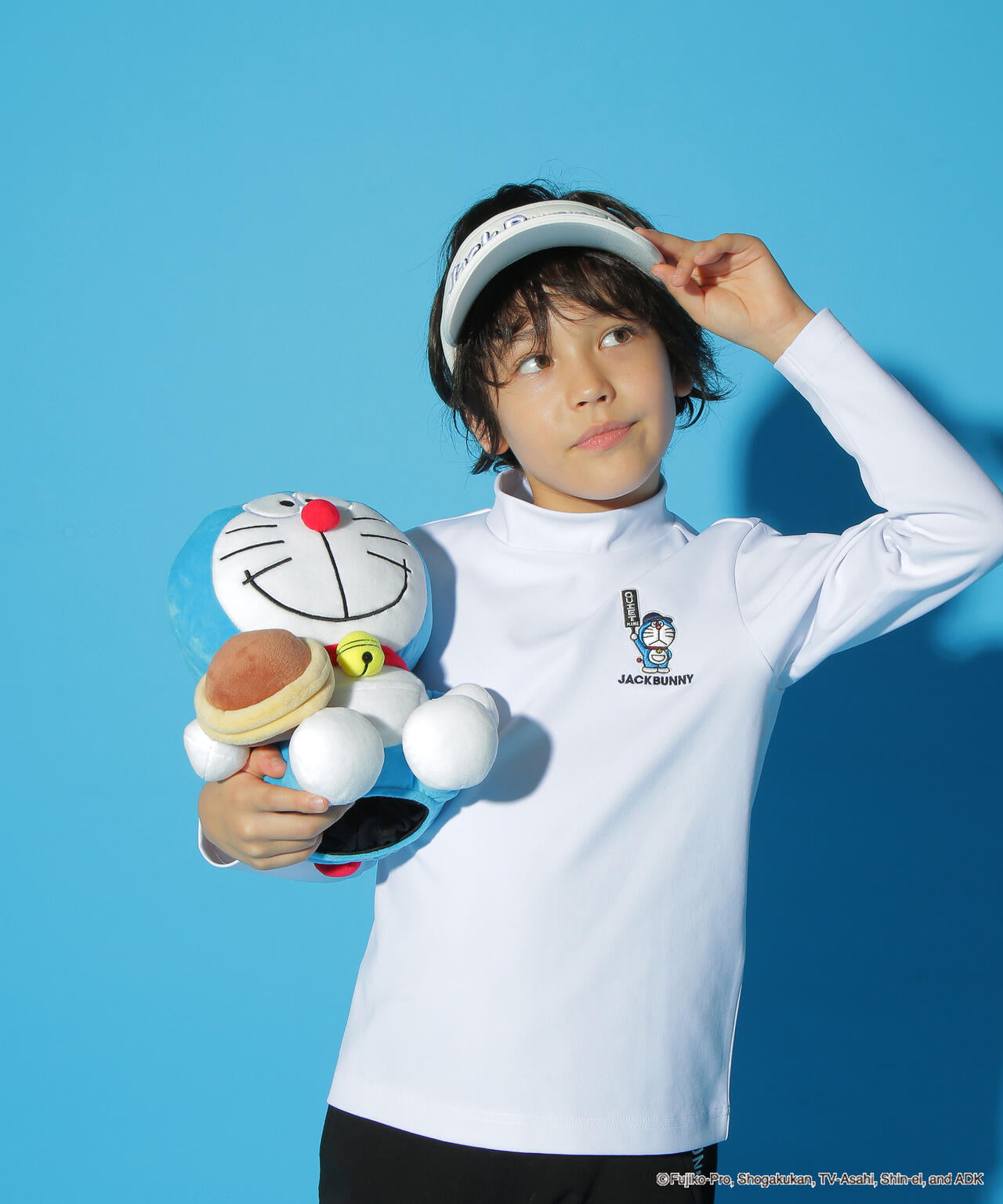 ドラえもん】PE天竺長袖モックネックカットソー (ジュニア) | Jack