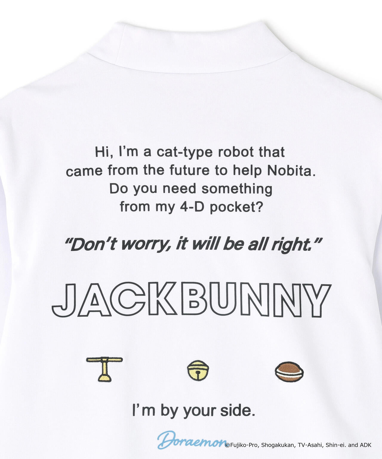 ドラえもん】PE天竺長袖モックネックカットソー (ジュニア) | Jack