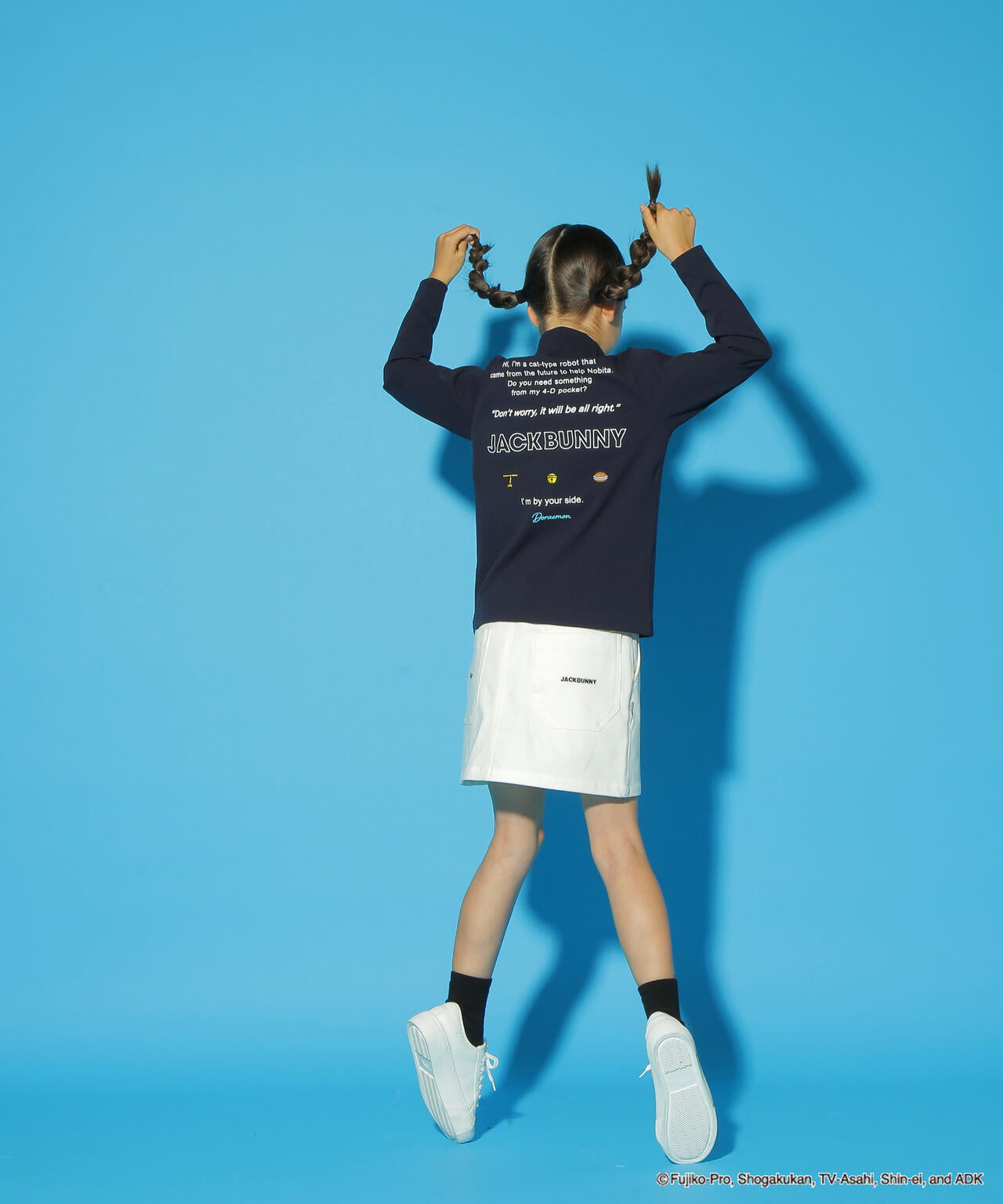 ドラえもん】PE天竺長袖モックネックカットソー (ジュニア) | Jack