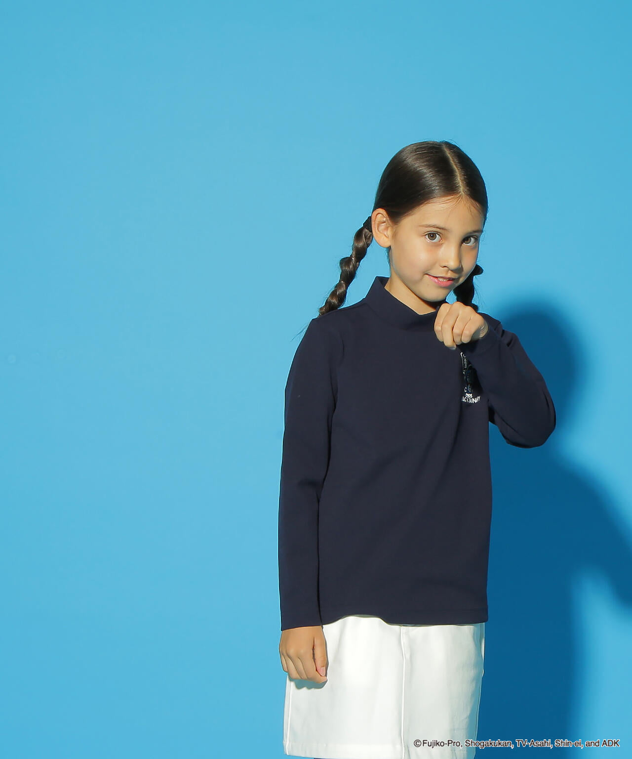 ドラえもん】PE天竺長袖モックネックカットソー (ジュニア) | Jack