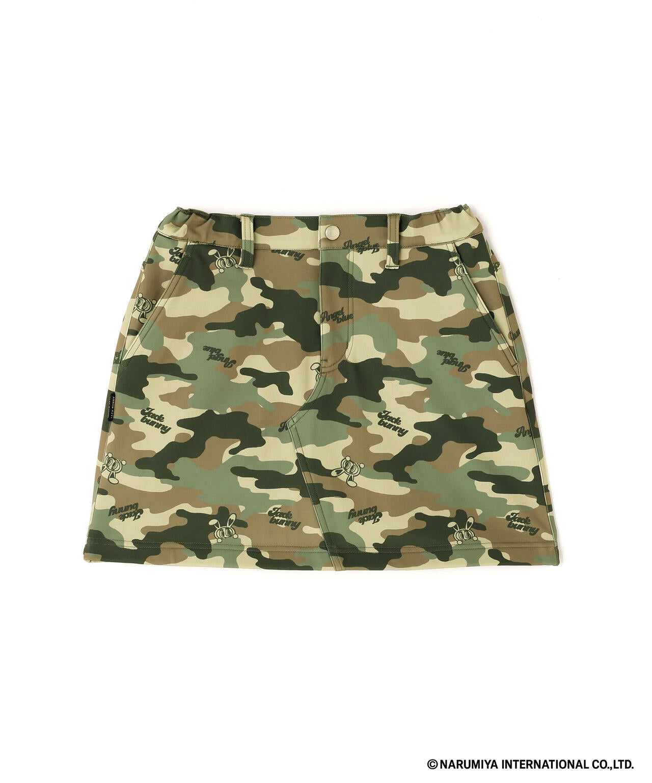 【一部店舗&公式オンライン限定】エンジェルブルーコラボカモフラ柄スカート (ジュニア)