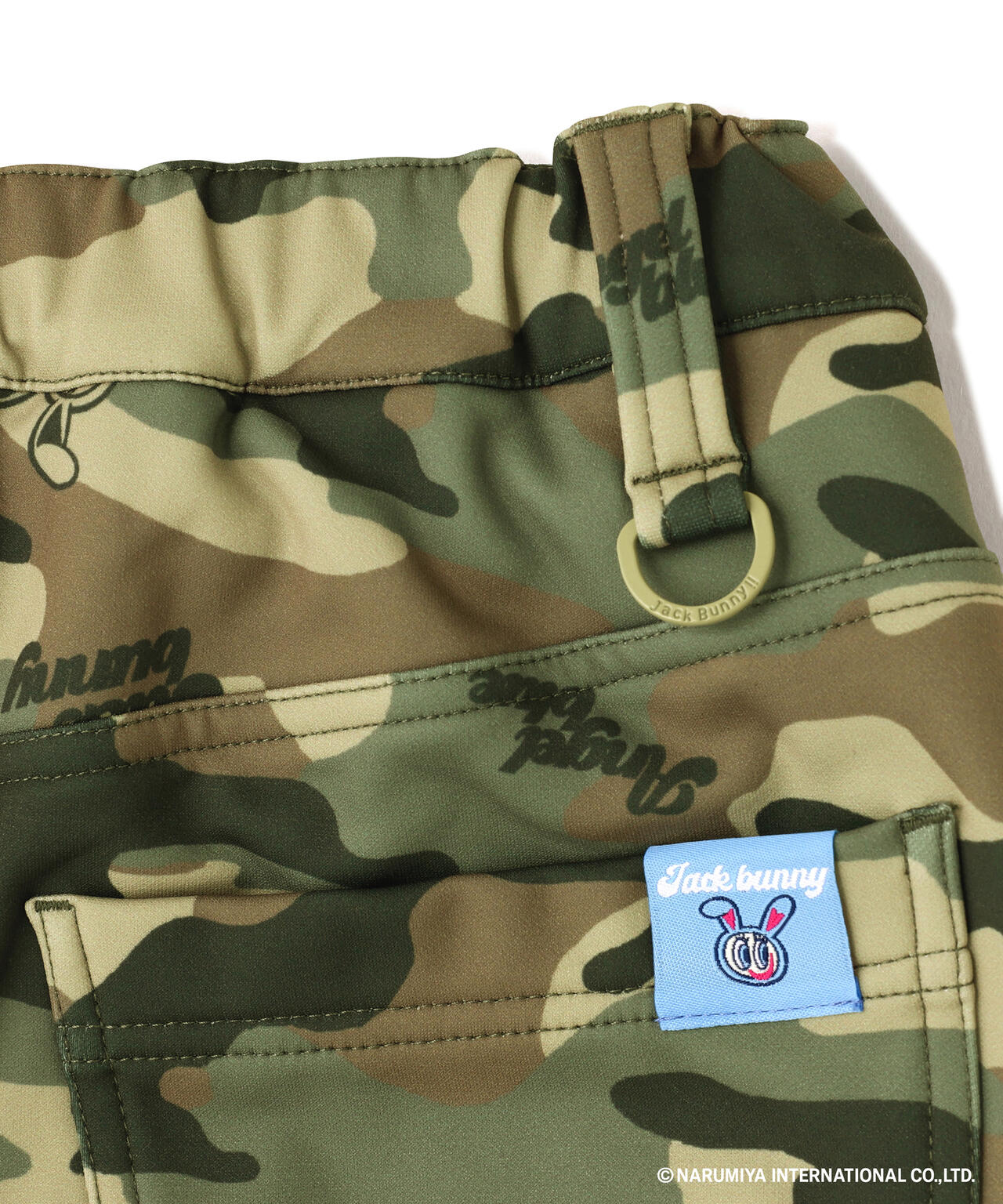 新品 未使用❦Jack Bunny!! 迷彩 ポロシャツ&スカートセット① 一部店舗&公式オンライン限定】エンジェルブルーコラボカモフラ柄