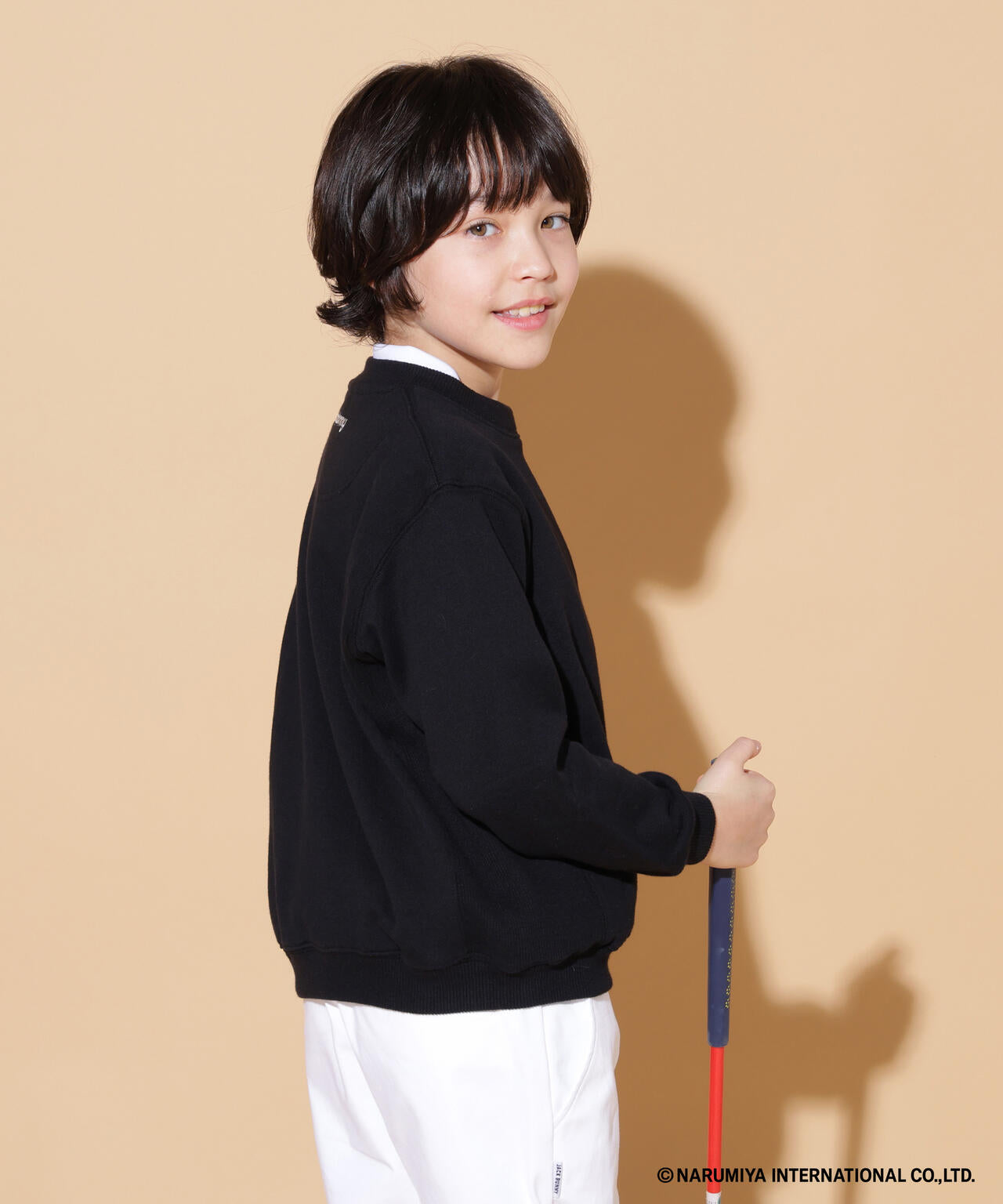 【一部店舗&公式オンライン限定】エンジェルブルーコラボ裏毛スウェットクルーネックプルオーバー (ジュニア)