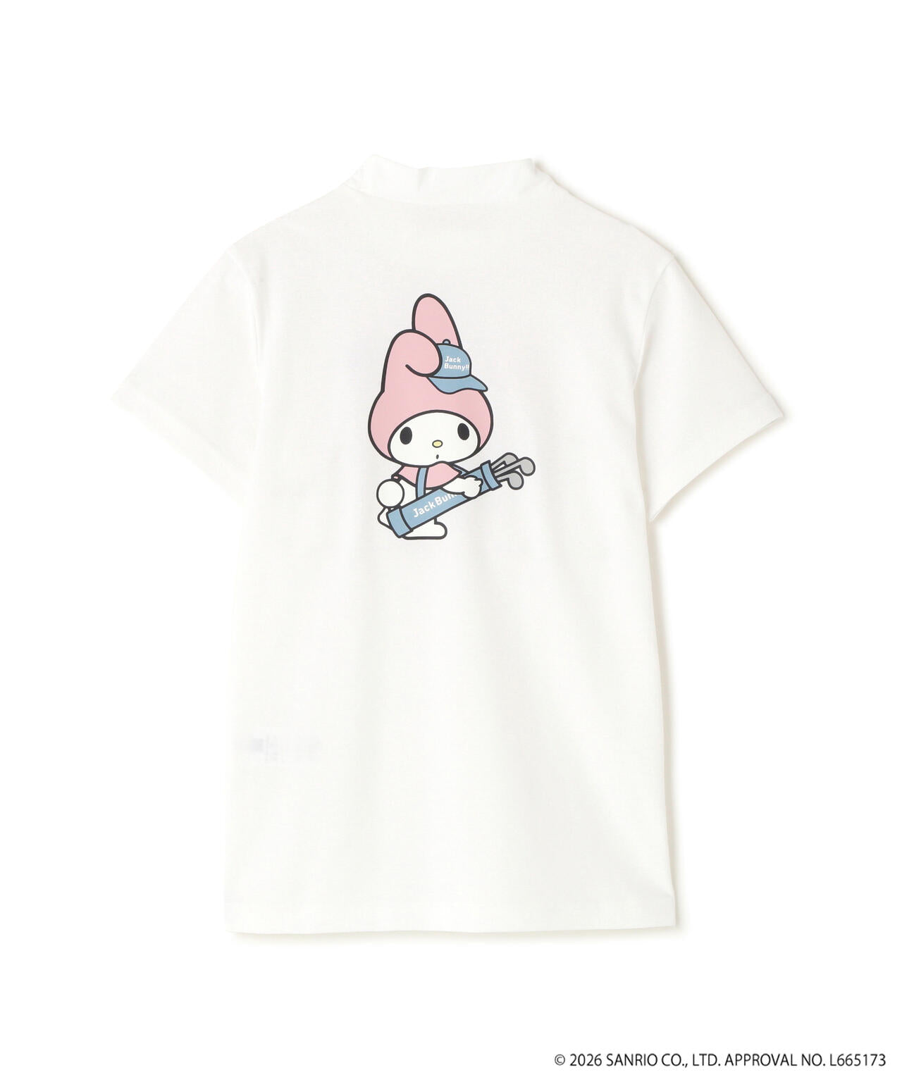 【マイメロディ・クロミ　コラボ】プリントモックネック (ジュニア)