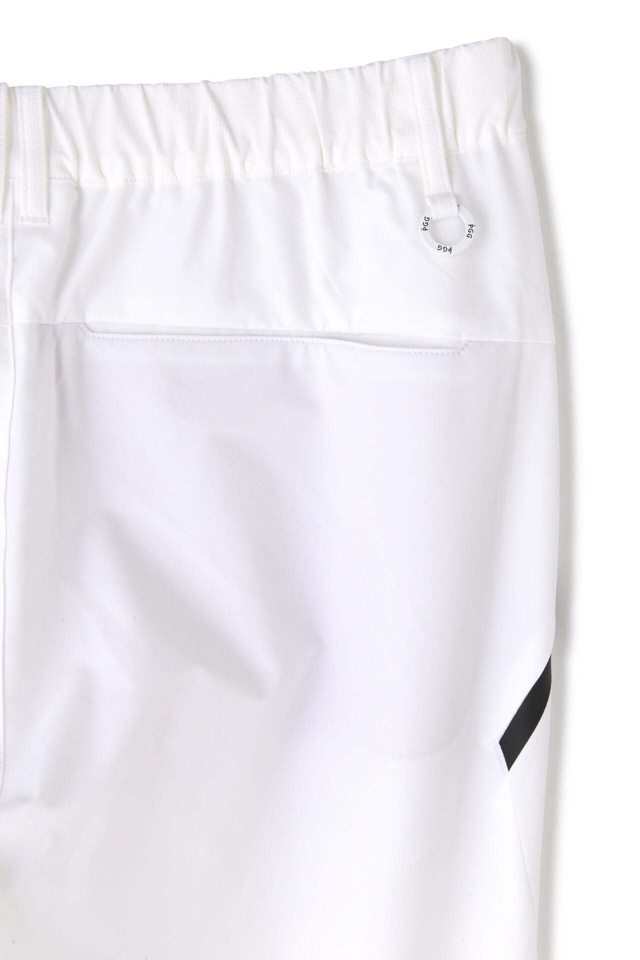 新品未使用 パーリーゲイツ PGG メッシュ ホワイト1 PGG】ナイロンドビーストレッチ ハイブリッドパンツ (MENS) | PEARLY