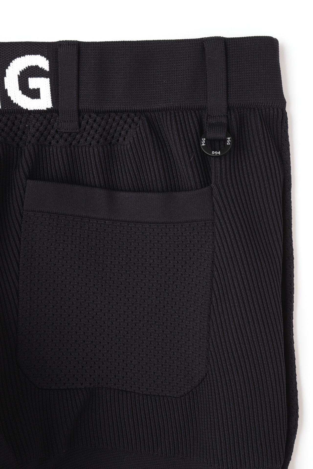 【PGG】ポリエステルヤーン ニットパンツ (MENS)
