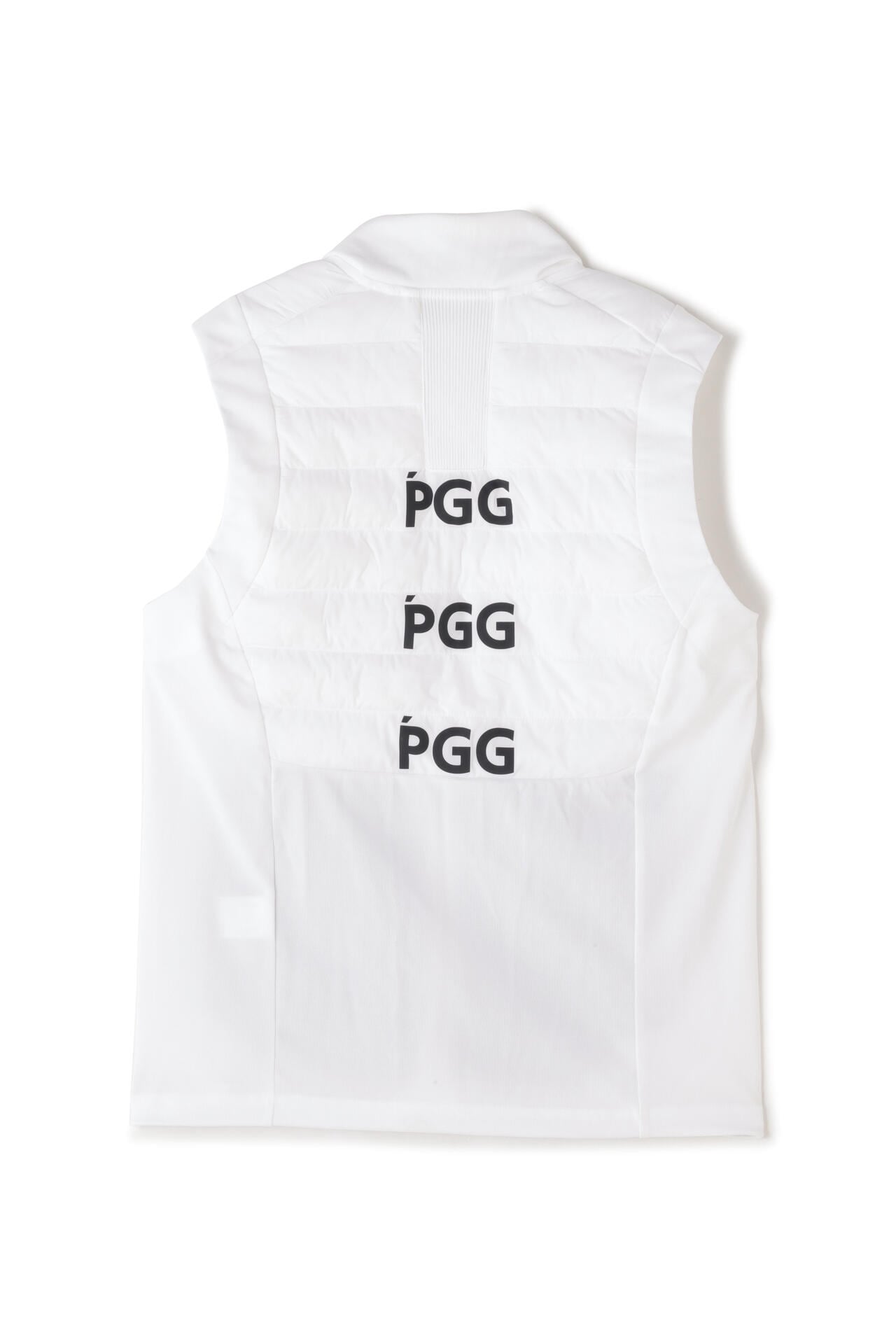 【PGG】アモッサ×ナイロンメカニカルストレッチタフタ スタンドジップベスト (MENS)