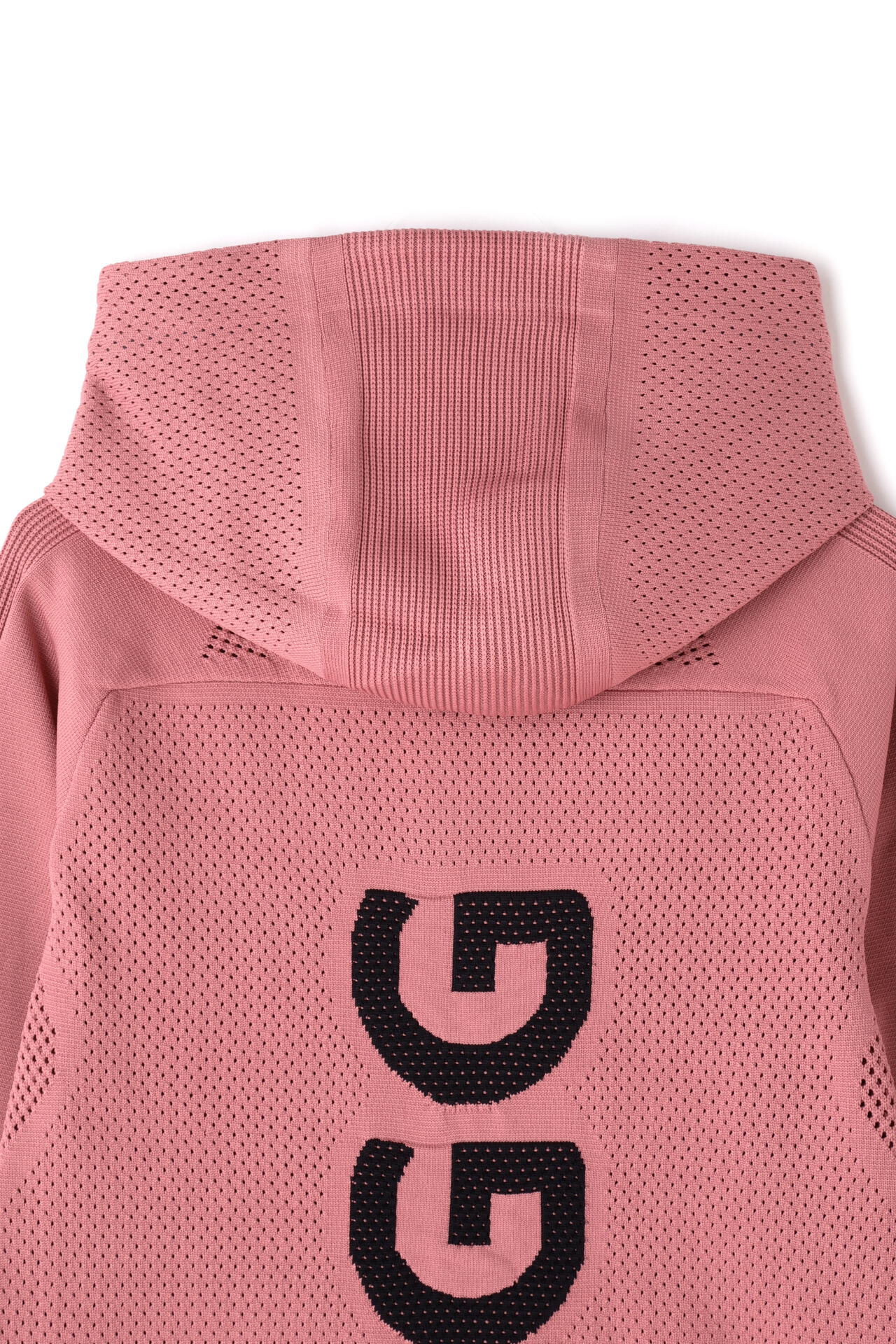 【PGG】ポリエステルヤーン フルジップニットフーディジャケット (MENS)