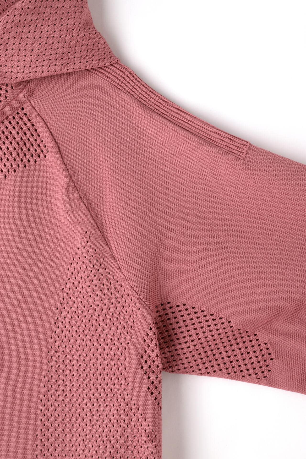 【PGG】ポリエステルヤーン フルジップニットフーディジャケット (MENS)