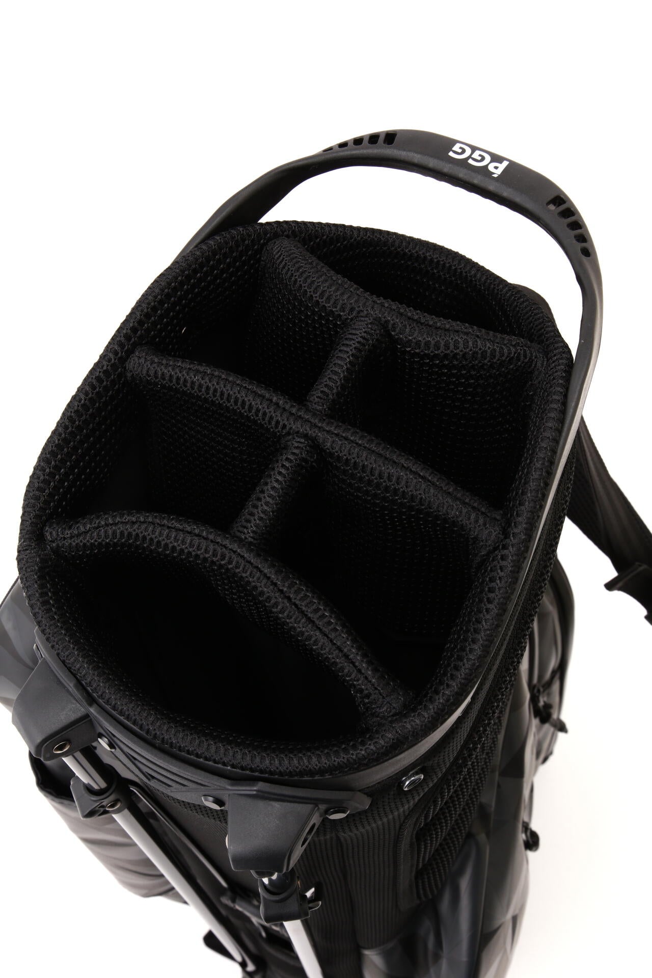 【PGG】SPECIAL EDITION3 ポリオックス×メッシュ スタンド式キャディバッグ (46インチ対応) (UNISEX)