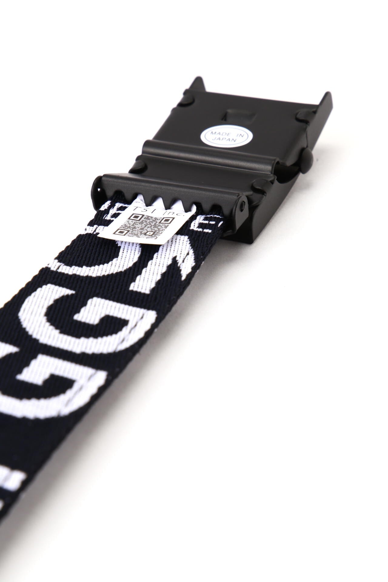 【PGG】ロゴテープベルト ＜ロゴ総柄＞ (UNISEX)