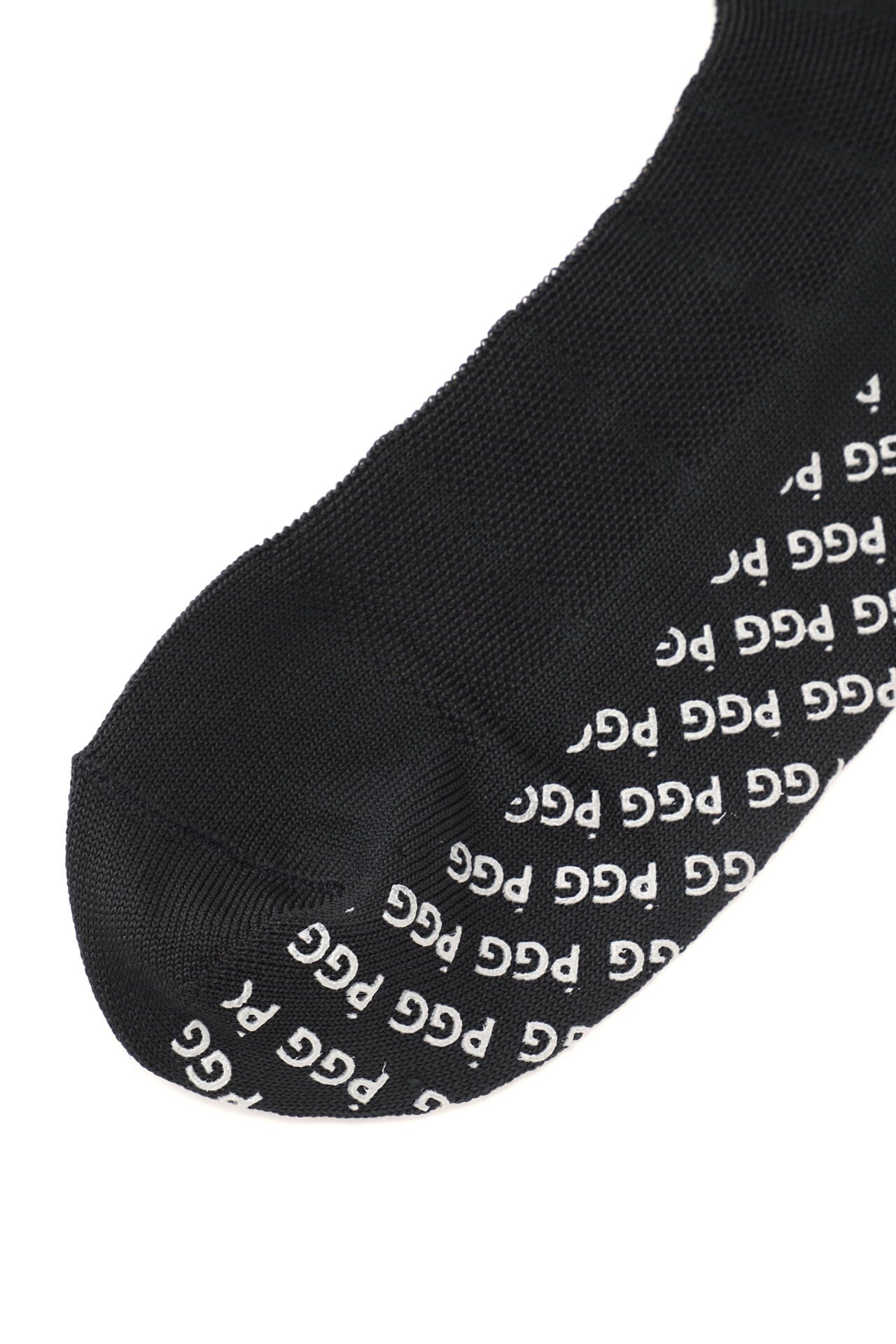 【PGG】SPECIAL EDITION カルキュロエコ ミドルソックス ＜オールブラック＞ (MENS)