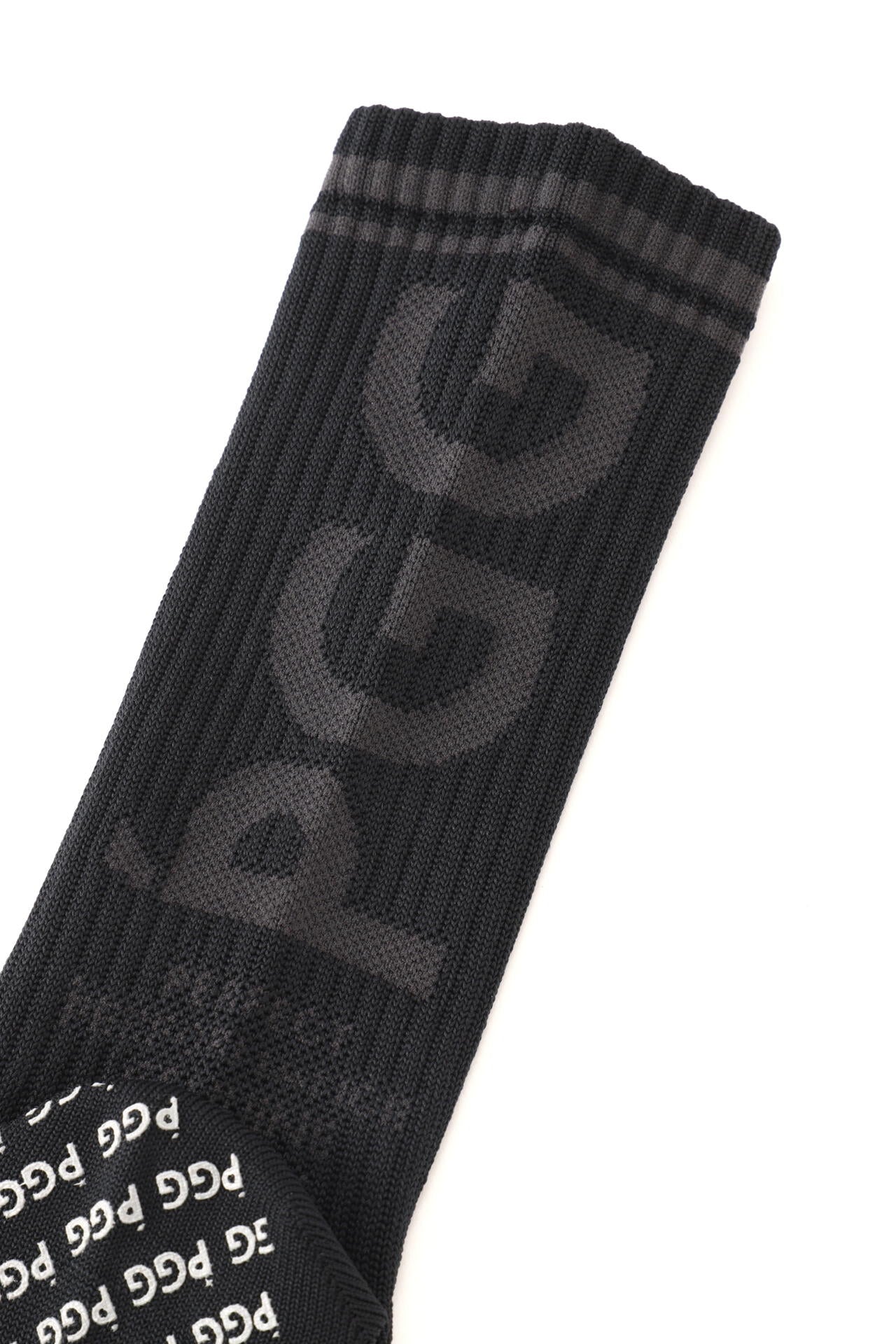 【PGG】SPECIAL EDITION カルキュロエコ ミドルソックス ＜オールブラック＞ (MENS)