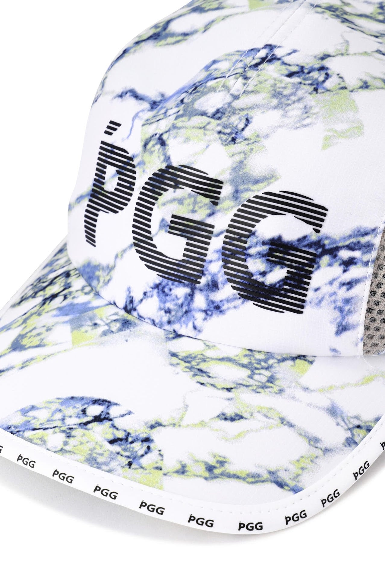 パーリーゲイツPGG キャップ付きマーブル柄セットアップ PGG】SUNWELLキャップ ＜マーブル＞ (UNISEX) | PEARLY GATES