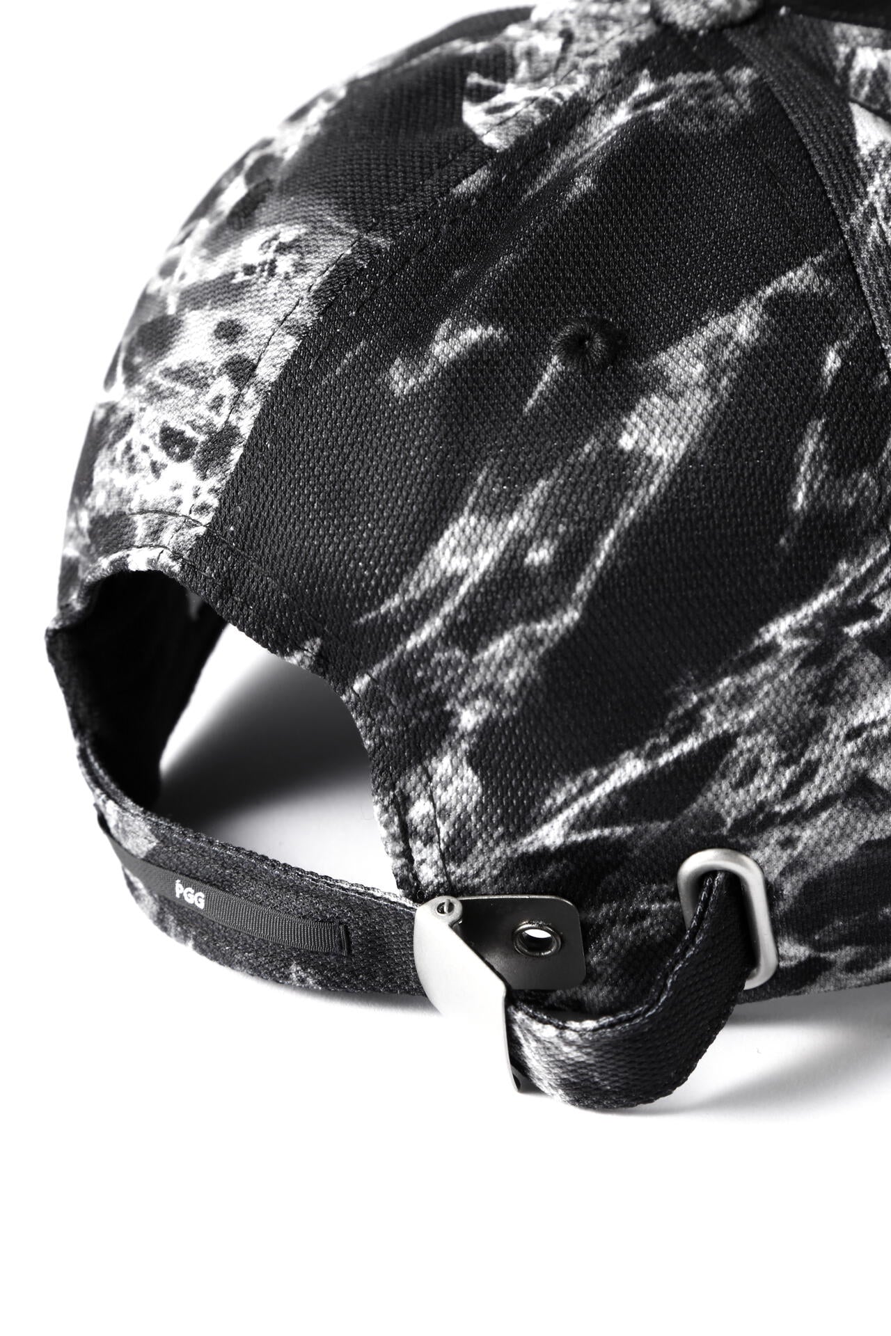 【PGG】SPECIAL EDITION シンプルロゴキャップ ＜ブラックマーブル＞ (UNISEX)