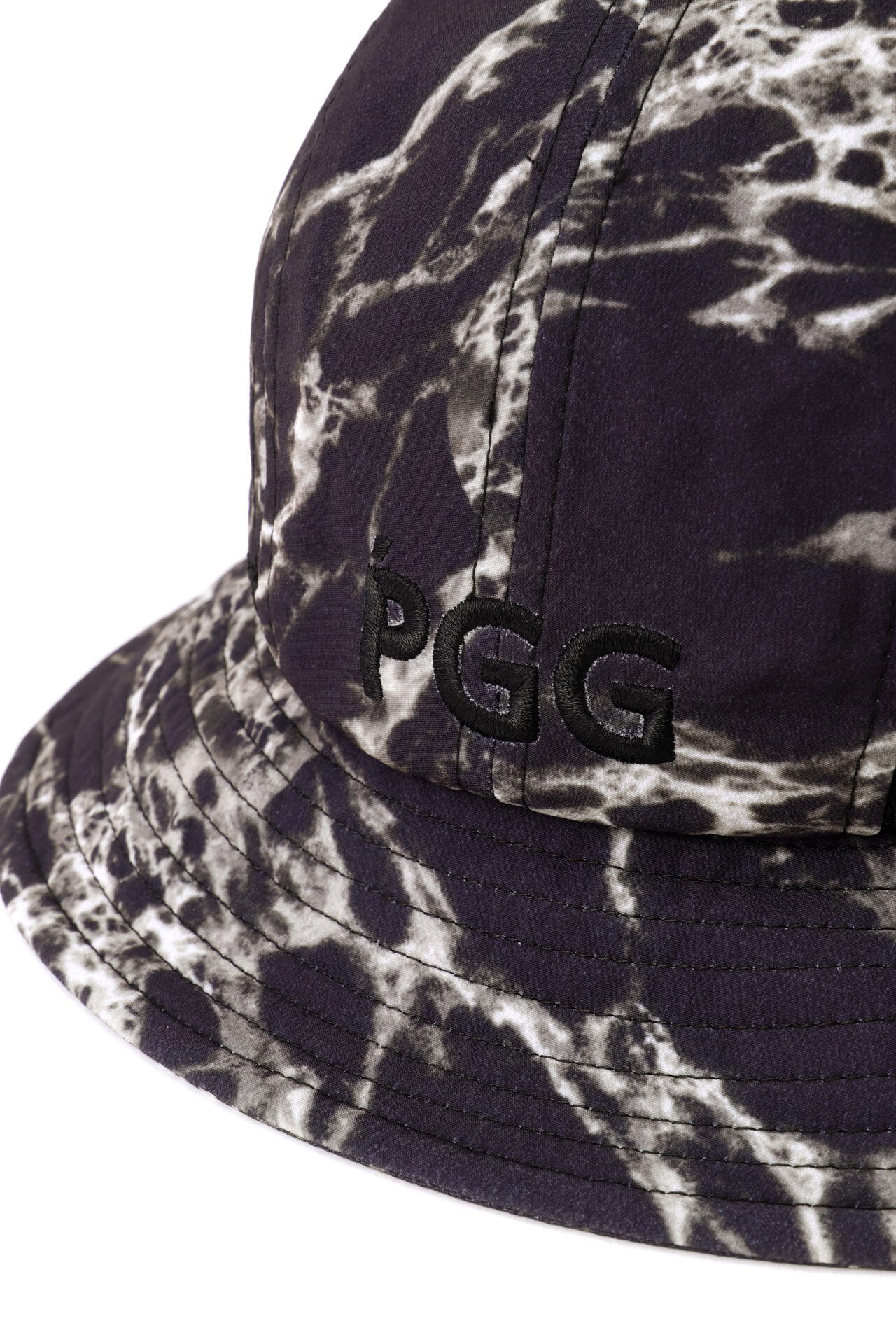 【PGG】SPECIAL EDITION ナイロンハット ＜ブラックマーブル＞ (UNISEX)
