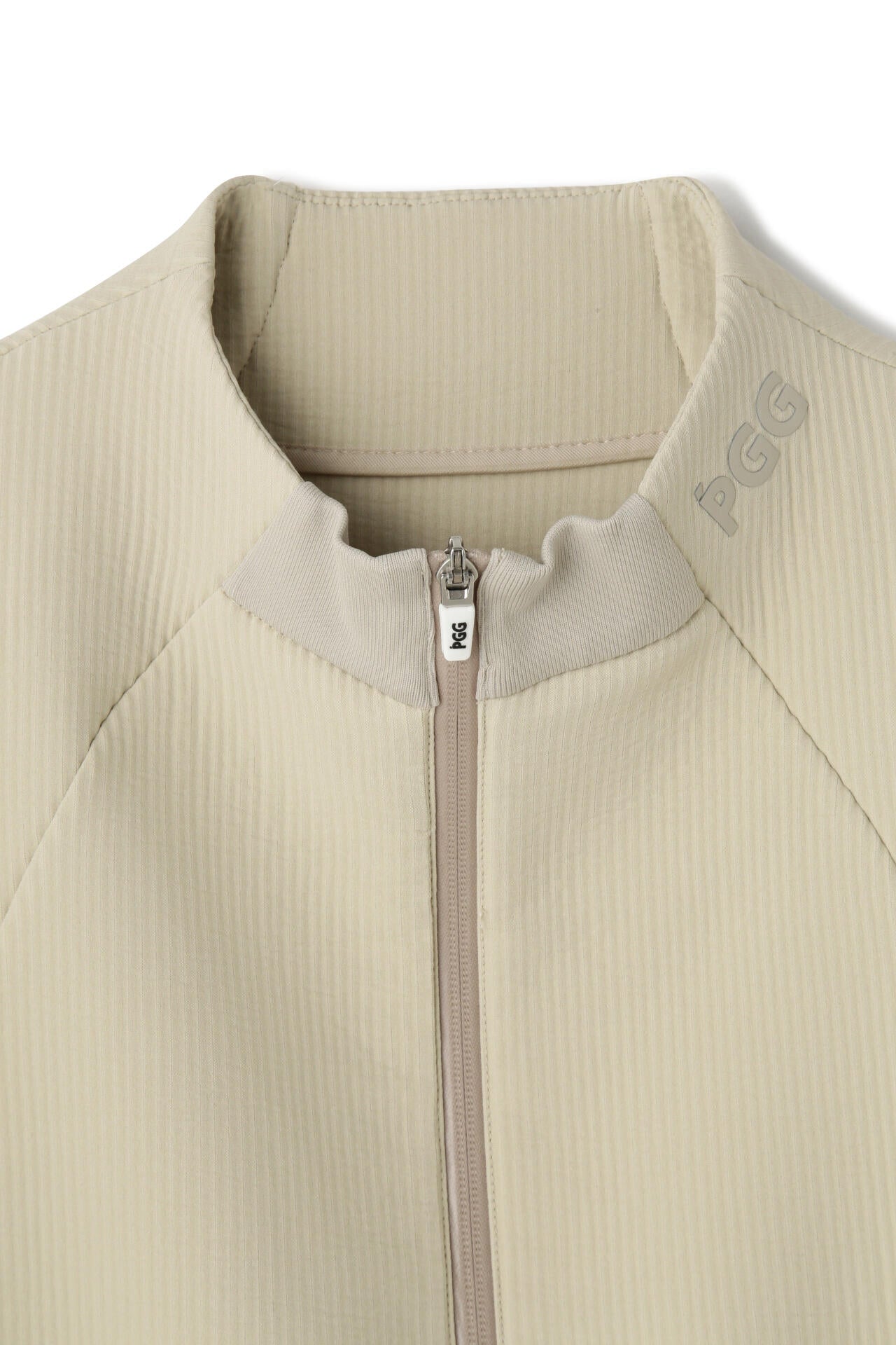 【PGG】ポリエステルダンボール フルジップモックネックブルゾン (MENS)