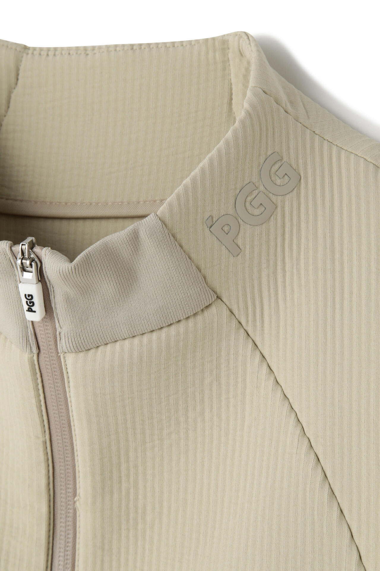 【PGG】ポリエステルダンボール フルジップモックネックブルゾン (MENS)