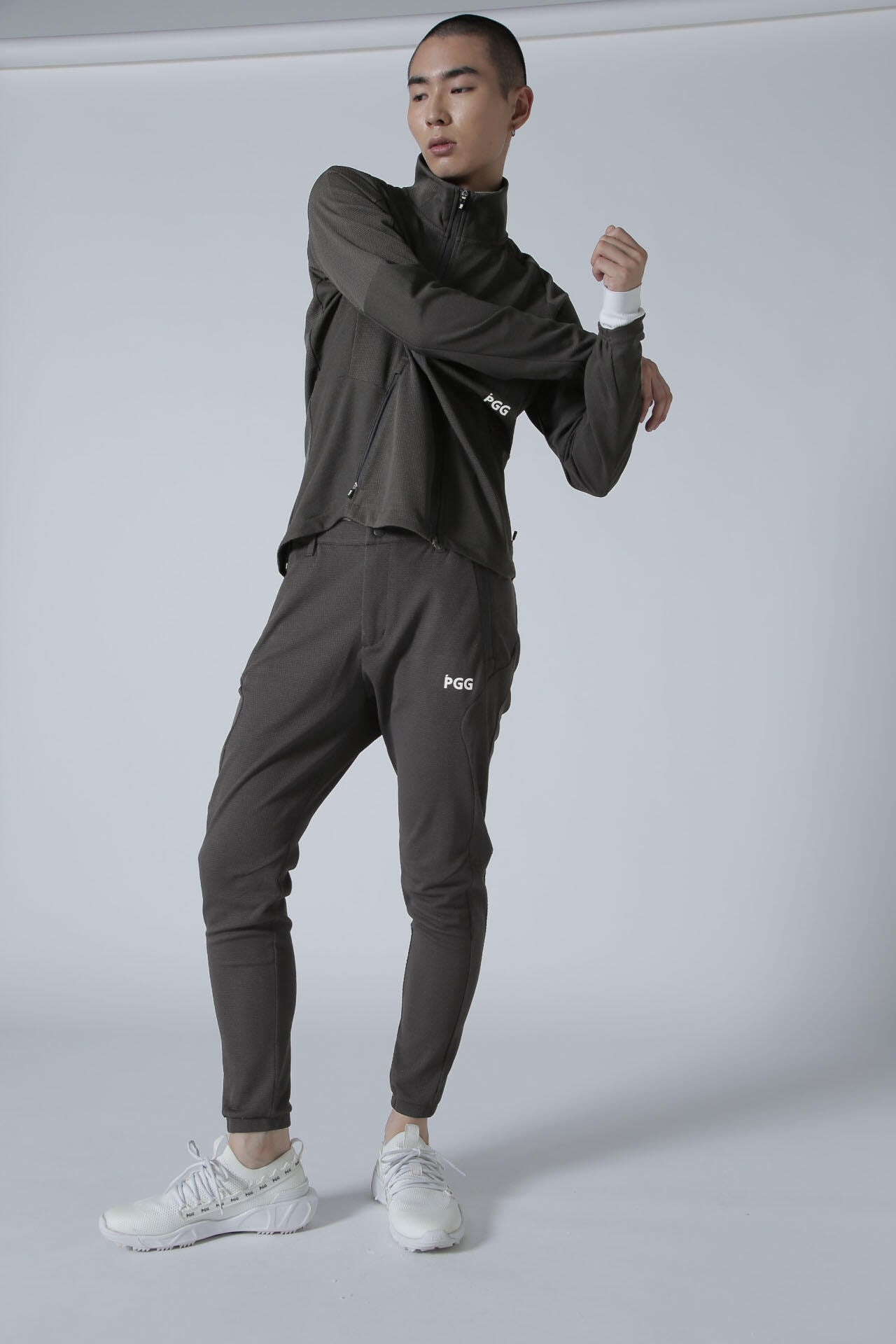 PGG】変形裏メッシュ ジョガーパンツ (MENS) | PEARLY GATES（パーリー 