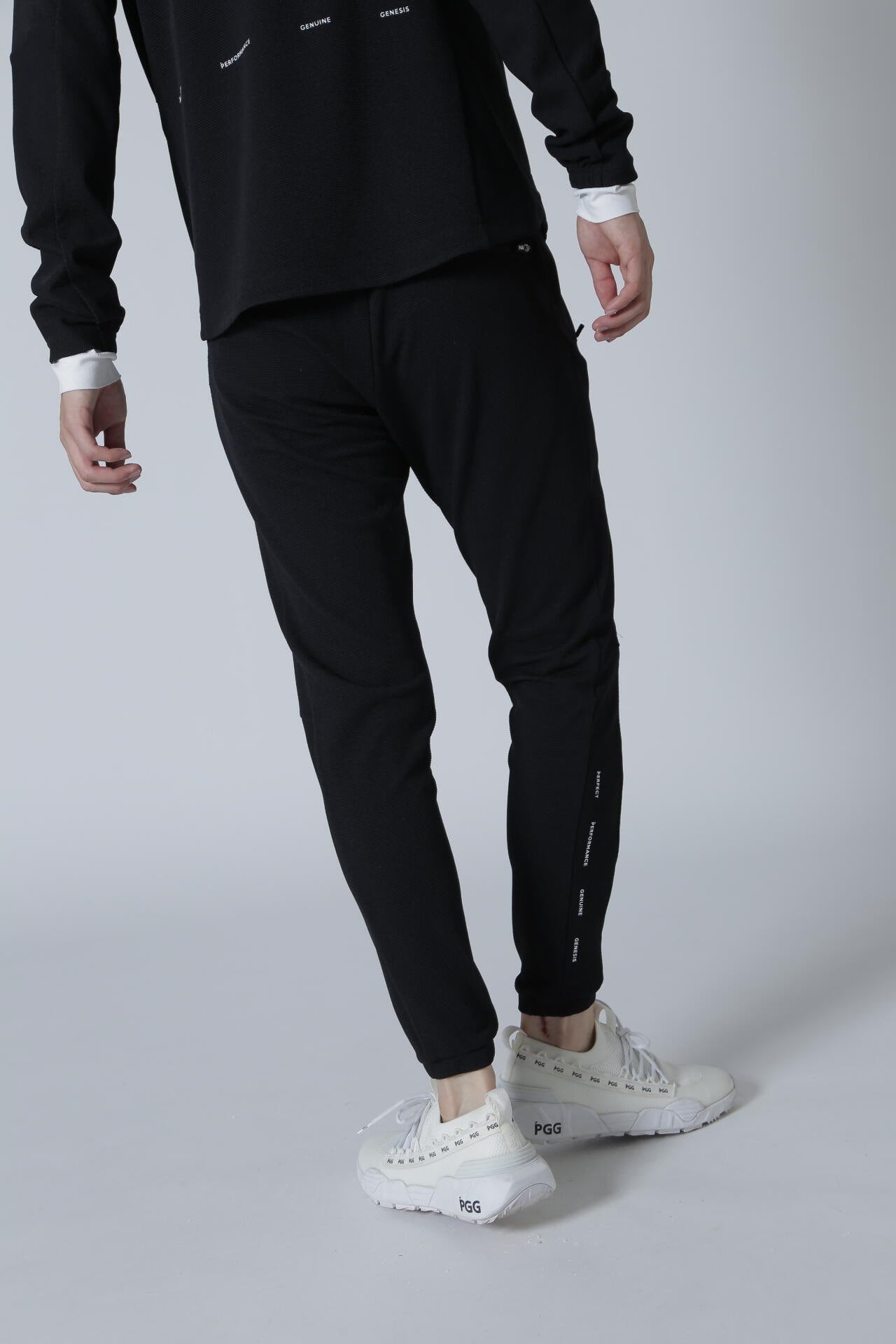 PGG】変形裏メッシュ ジョガーパンツ (MENS) | PEARLY GATES（パーリー 