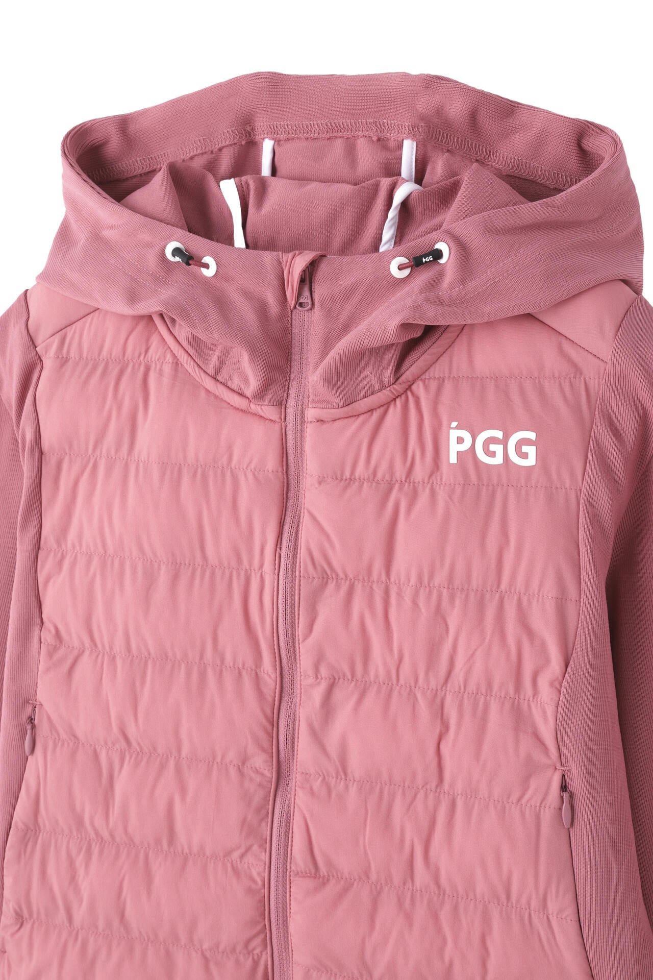 【PGG】アモッサ×ナイロンメカニカルストレッチタフタ フーディブルゾン (LADIES)
