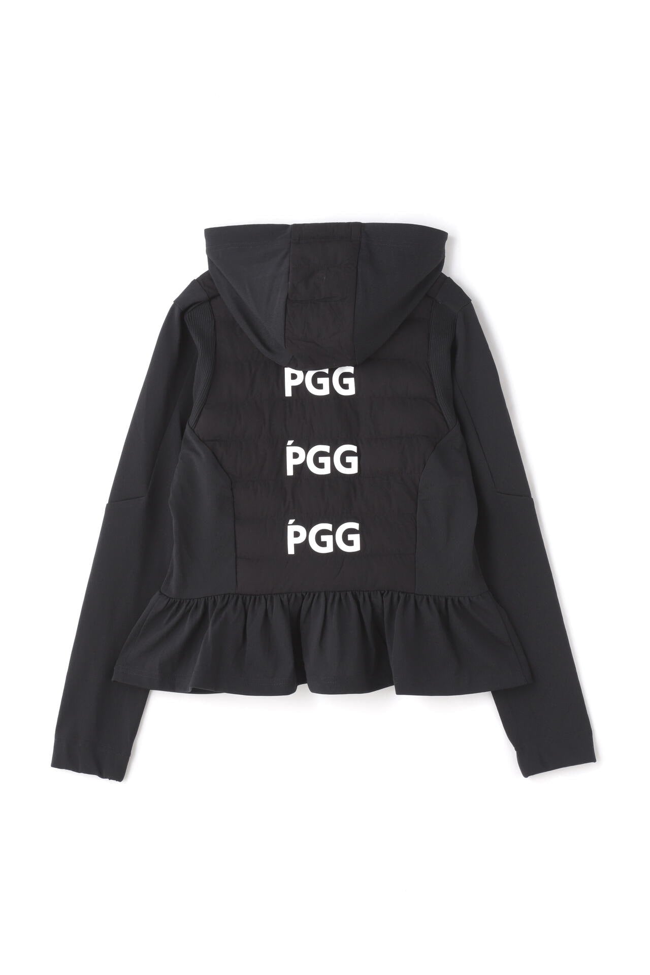 【PGG】アモッサ×ナイロンメカニカルストレッチタフタ フーディブルゾン (LADIES)