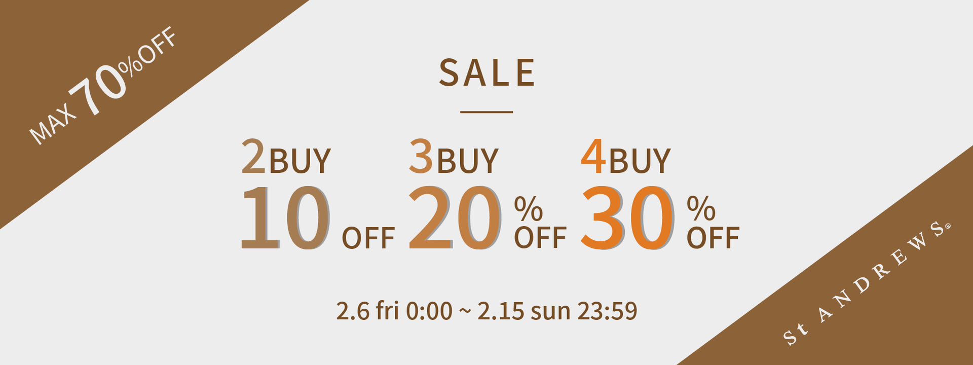 St ANDREWS（セントアンドリュース）｜【公式】通販mix.tokyo