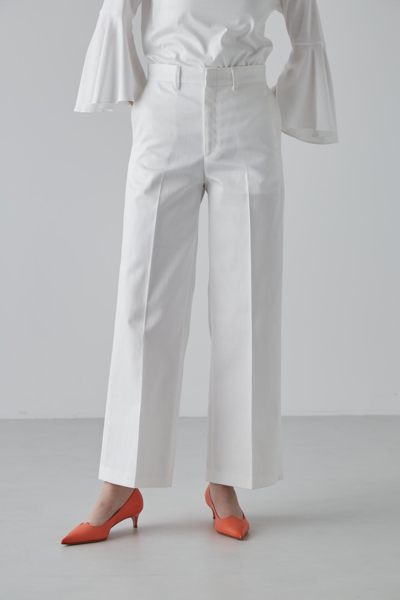 【美品】SADE/シャーデー　PT15 フレアトラウザー 美品】SADE/シャーデー PT15 フレアトラウザー