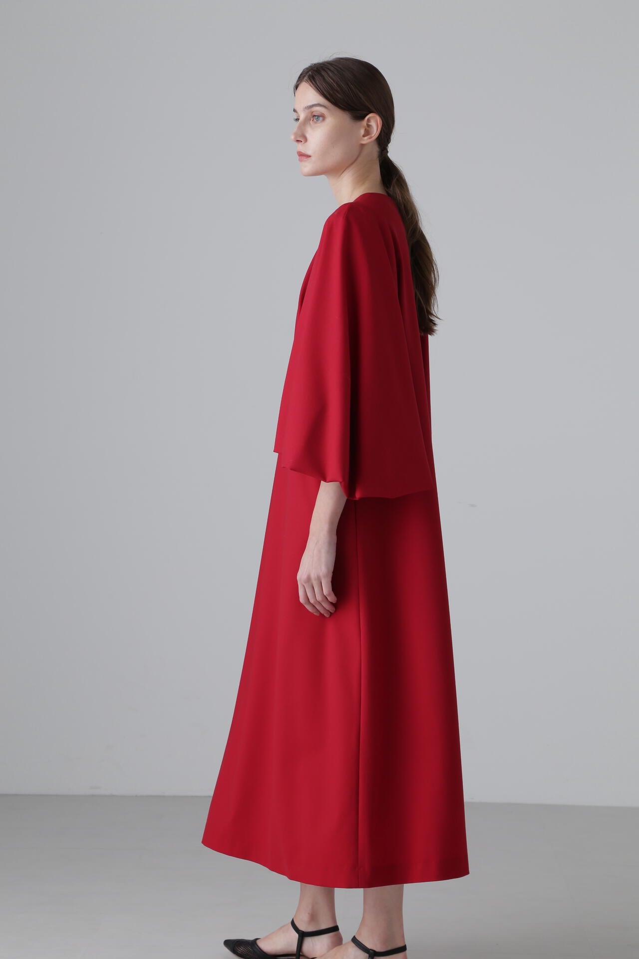 BLACK LABEL＞ ドライタッチウールワンピース | ADORE（アドーア