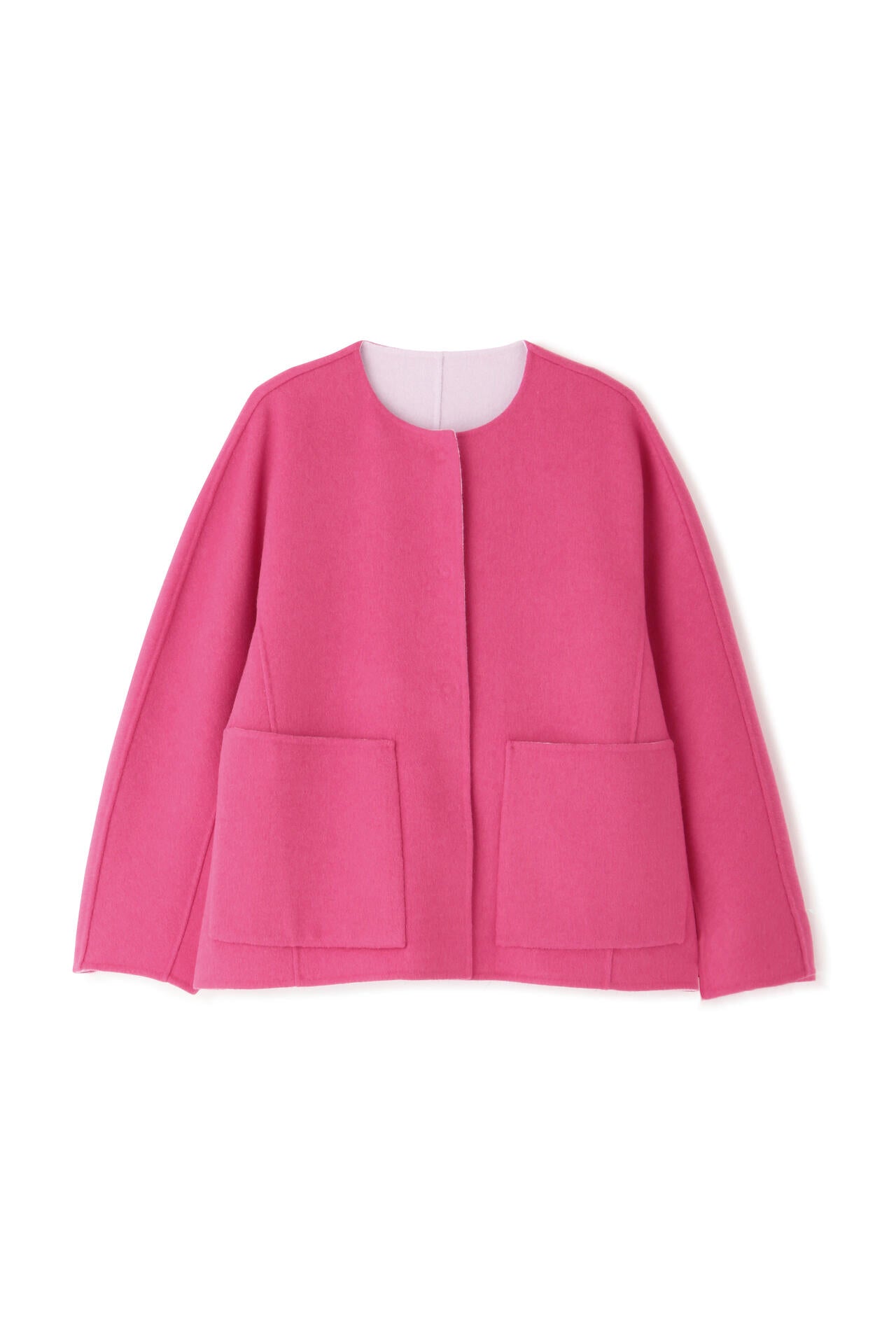 ADORE カシミヤ混 ダブルフェイス 2TONE リバージャケット S トープ カシミヤ混 2TONE リバージャケット | ADORE（アドーア） ｜【公式