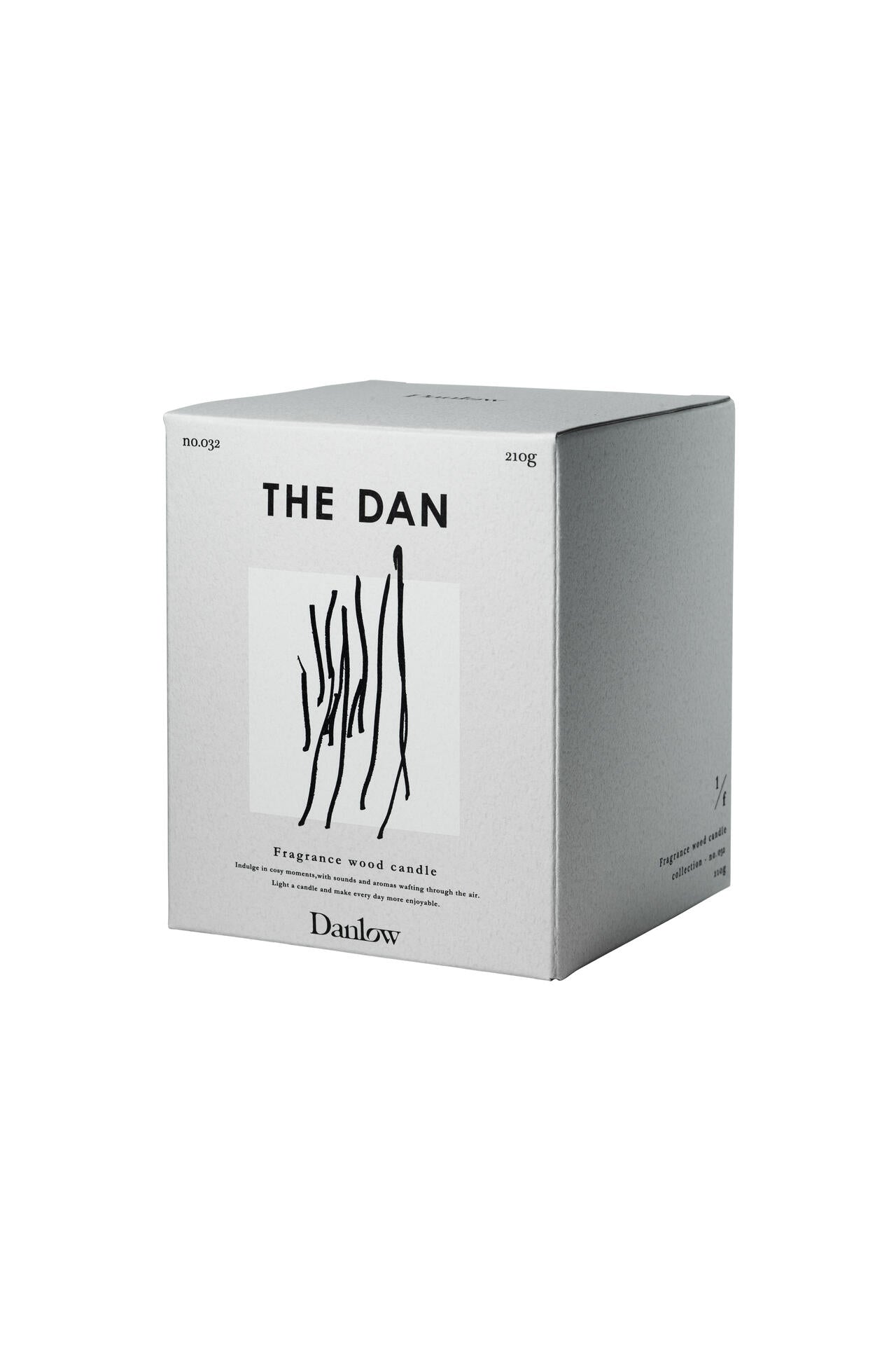 【Danlow】Fragrance wood candle