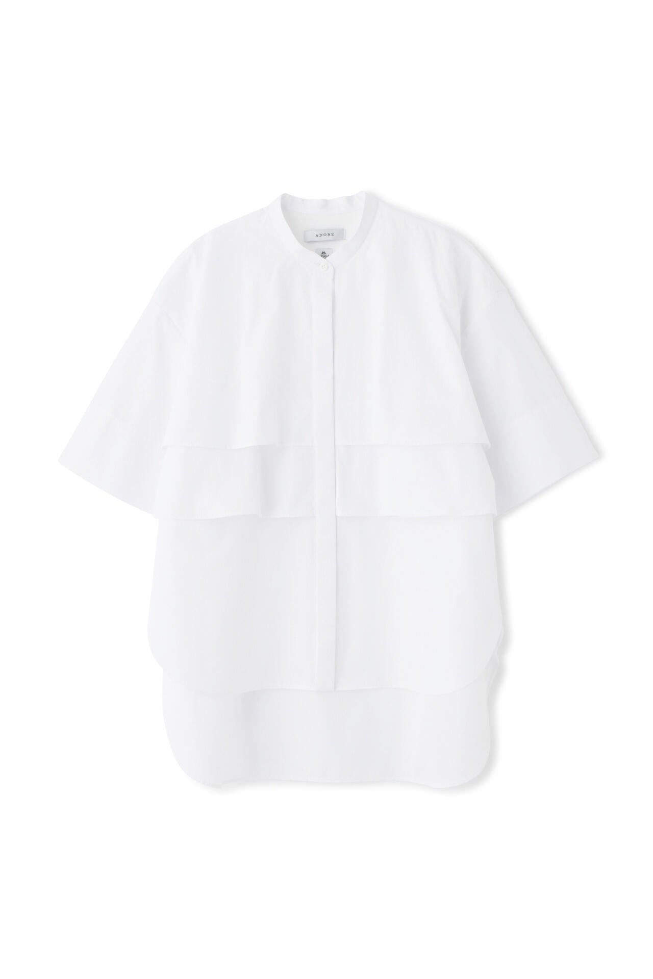 【定価4.9万✨】ADORE THOMAS MASON COブロードブラウス　白 THOMAS MASON COブロードブラウス | ADORE（アドーア） ｜【公式】通販