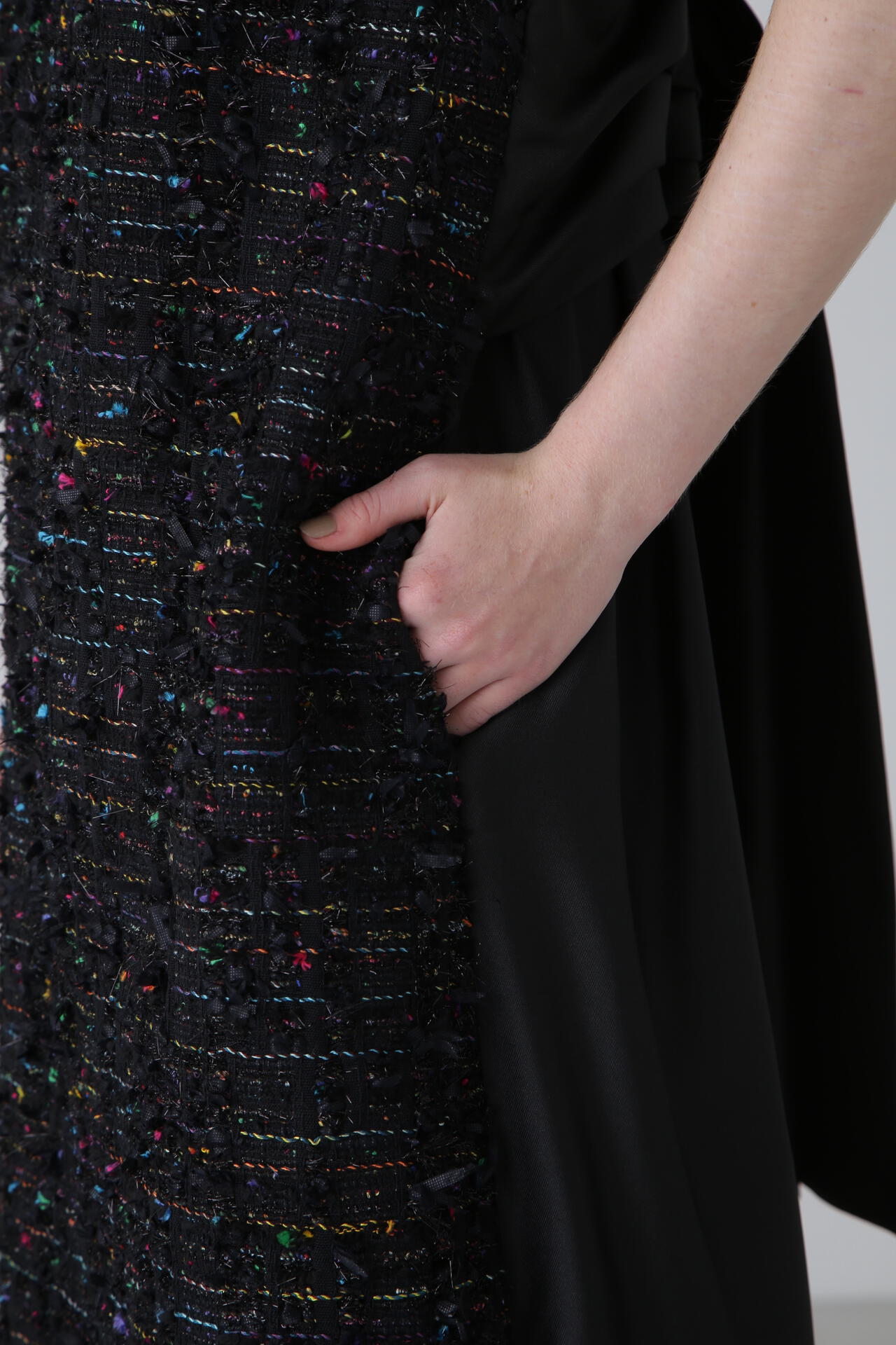 BLACK LABEL＞ MALHIAマルチネオンツィードワンピース | ADORE