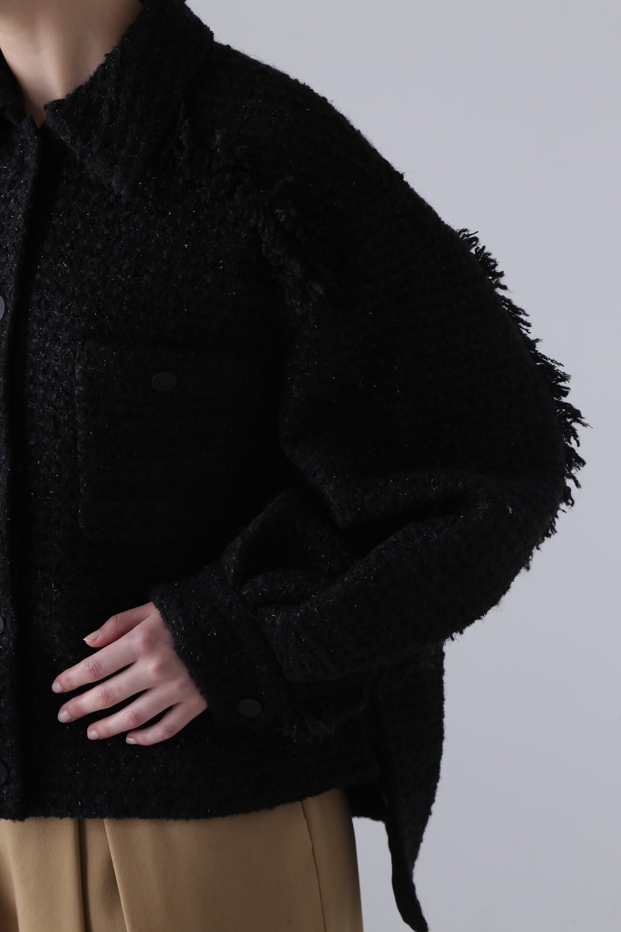 ブラックラメツィードジャケット | ADORE（アドーア） ｜【公式】通販