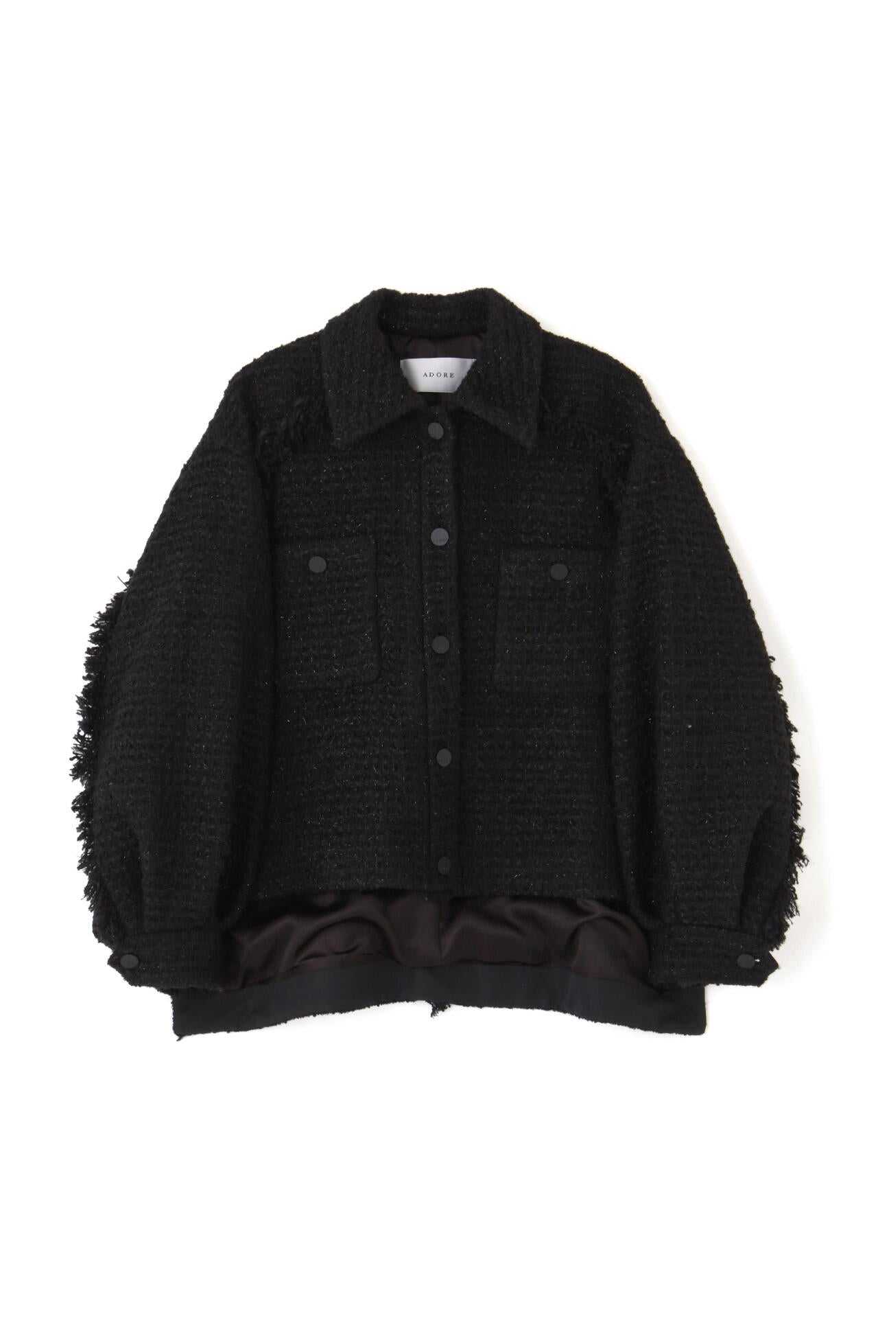 ブラックラメツィードジャケット | ADORE（アドーア） ｜【公式】通販