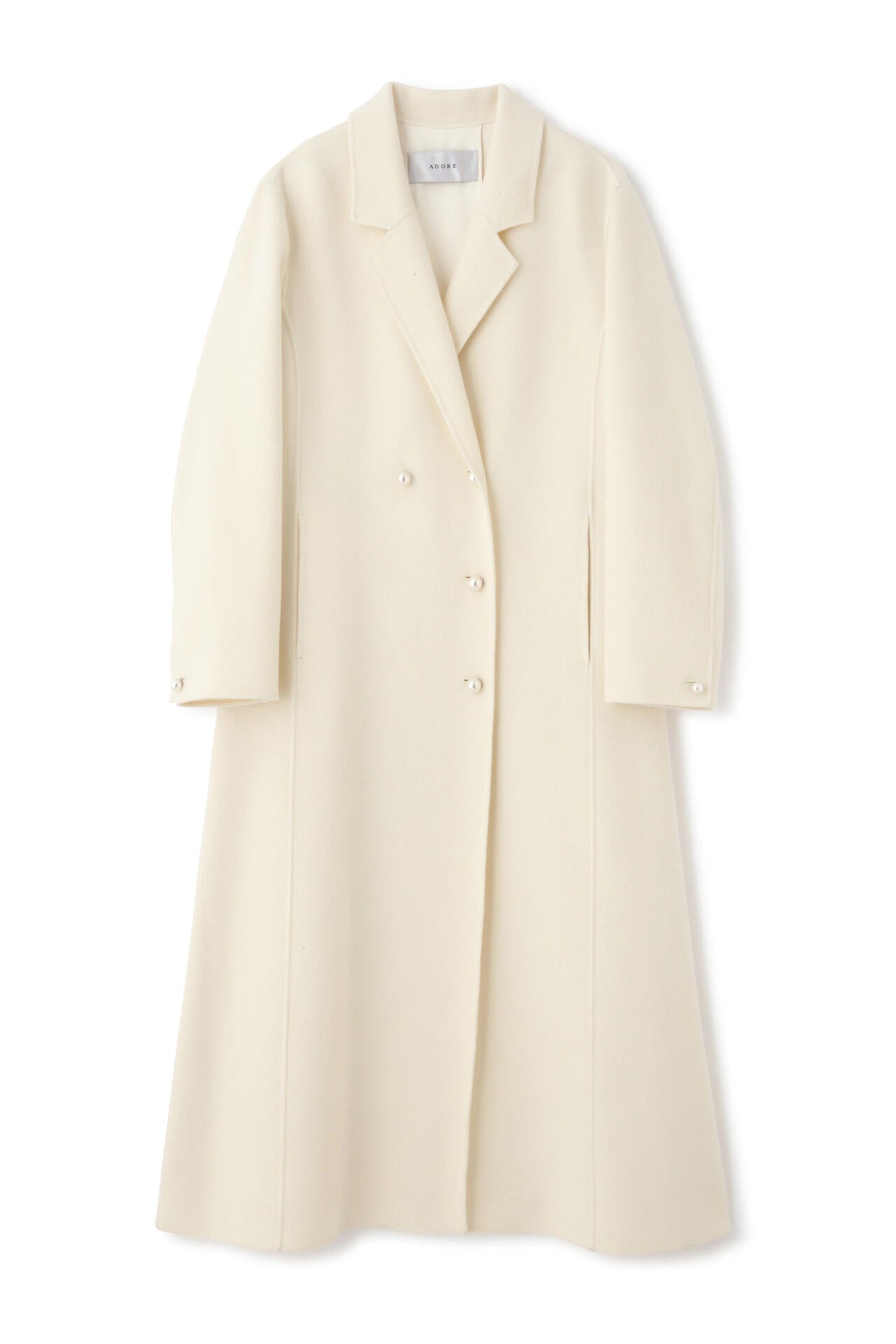 ソリッドウールリバーロングコート | ADORE（アドーア） ｜【公式