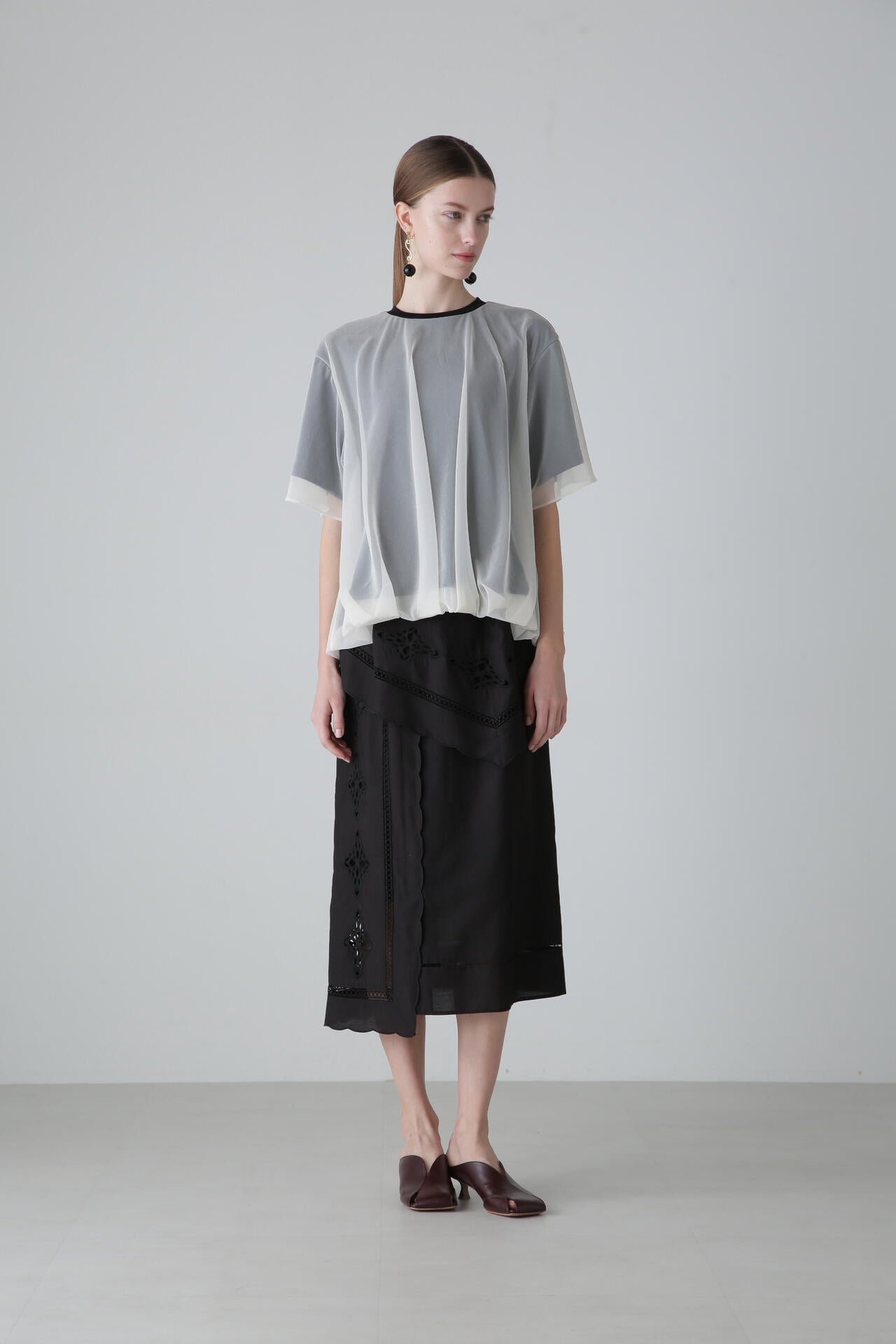 ADORE (Women)/アドーア ハンカチーフエンブロイダリースカート ADORE (Women)/アドーア ハンカチーフエンブロイダリースカート