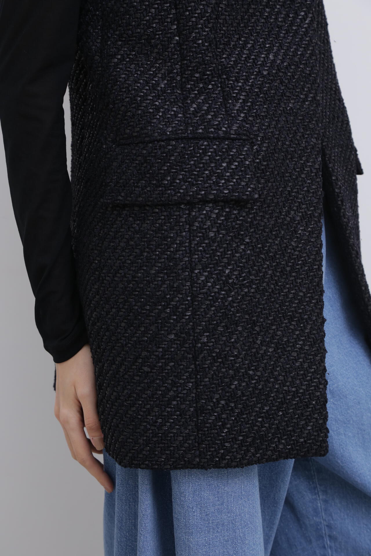 UNiPH＞コーティングヤーンツィードジレ | ADORE（アドーア