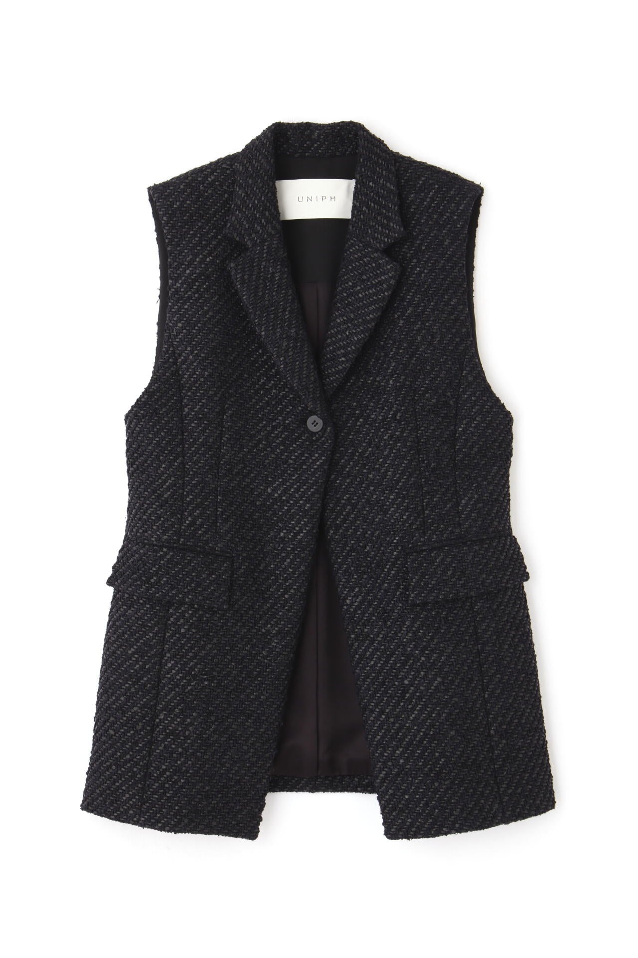 ADORE アドーア　ツイードジレ UNiPH＞コーティングヤーンツィードジレ | ADORE（アドーア） ｜【公式