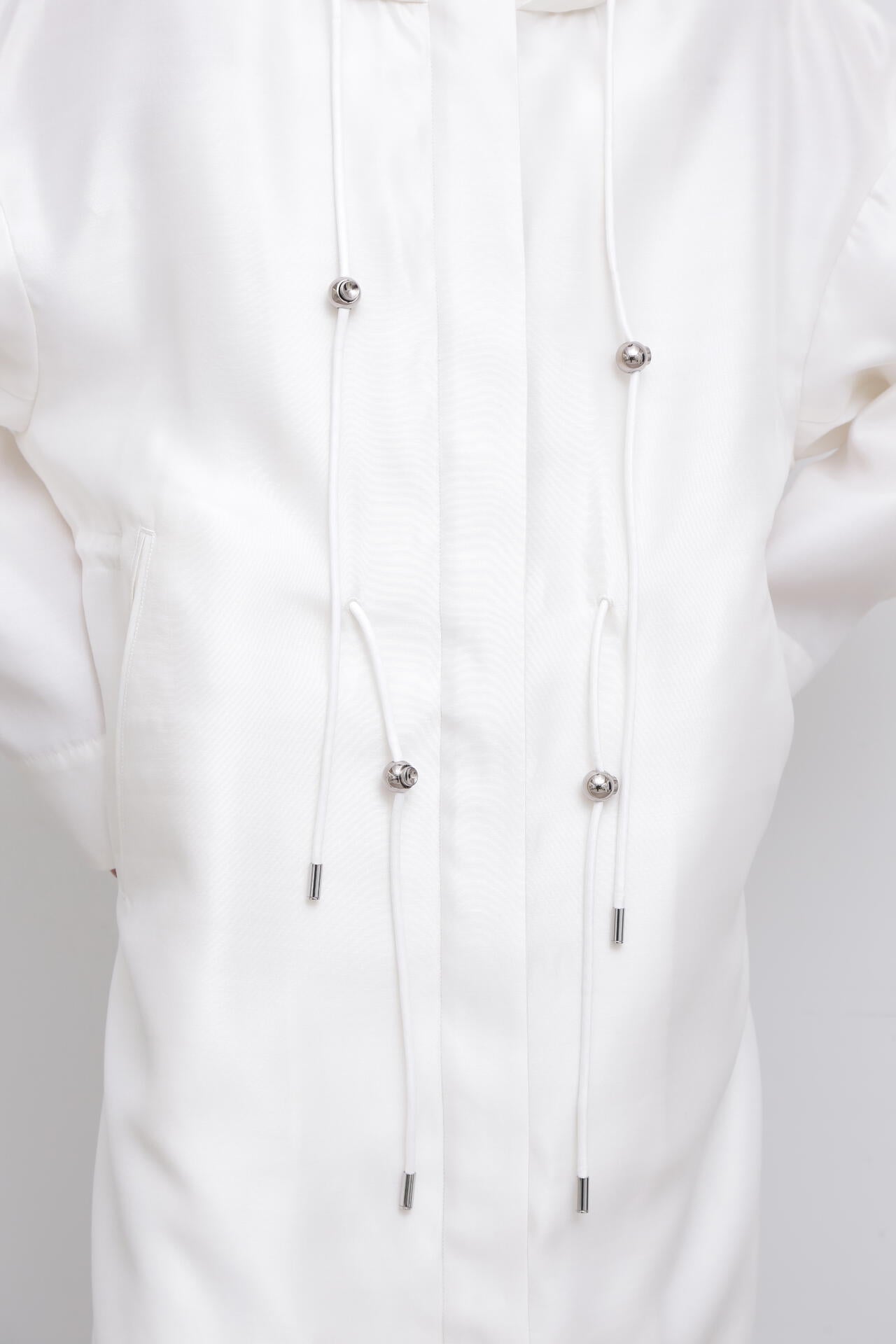 【美品】ADORE アドーア　中綿入りシルク混コート カシミヤ混 2TONE リバーロングコート | ADORE（アドーア