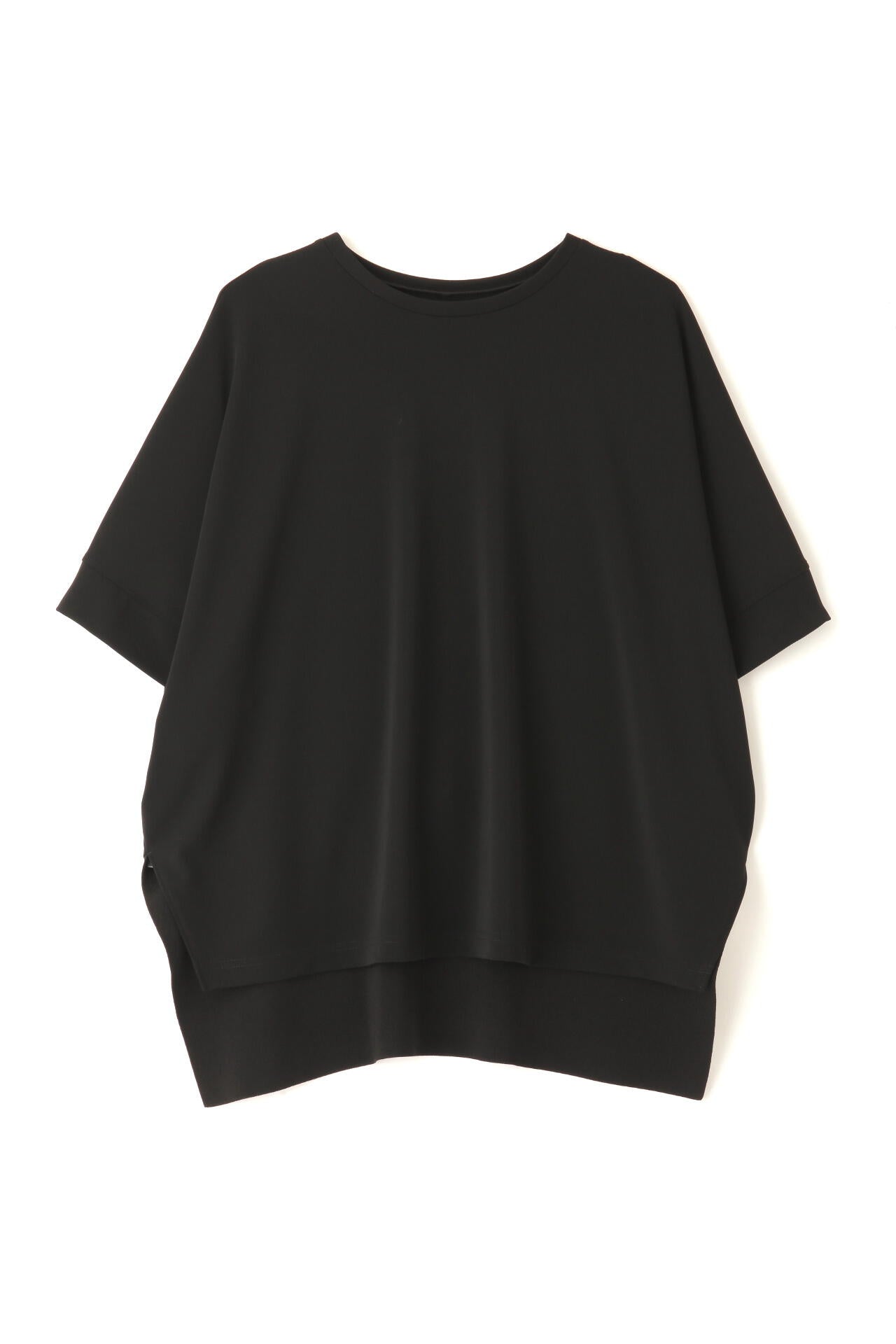 ♡新品タグ付♡　アドーア　アモーレポンチレイヤードトップス　ブラック　トレーナー アモーレポンチレイヤードトップス （カットソー）｜ADORE