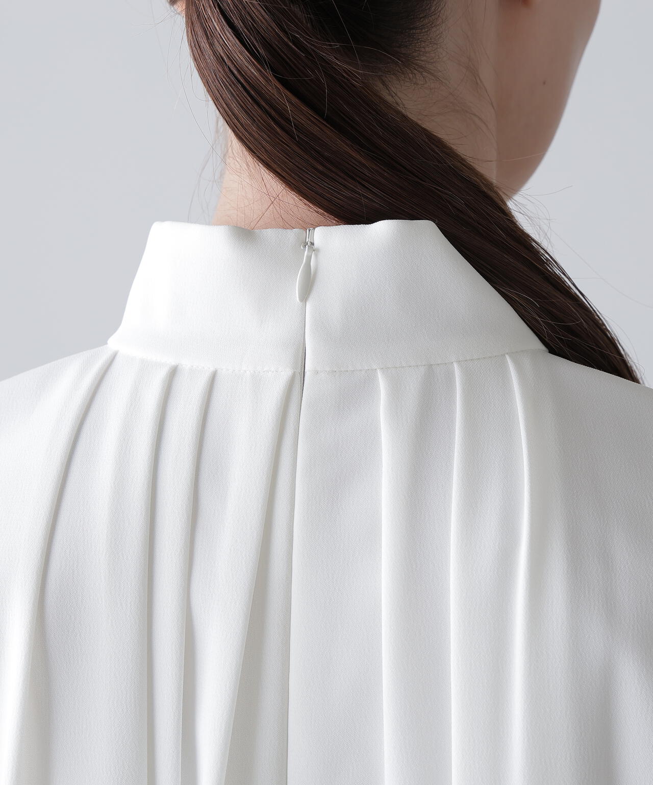 ドライタッチジョーゼットブラウス