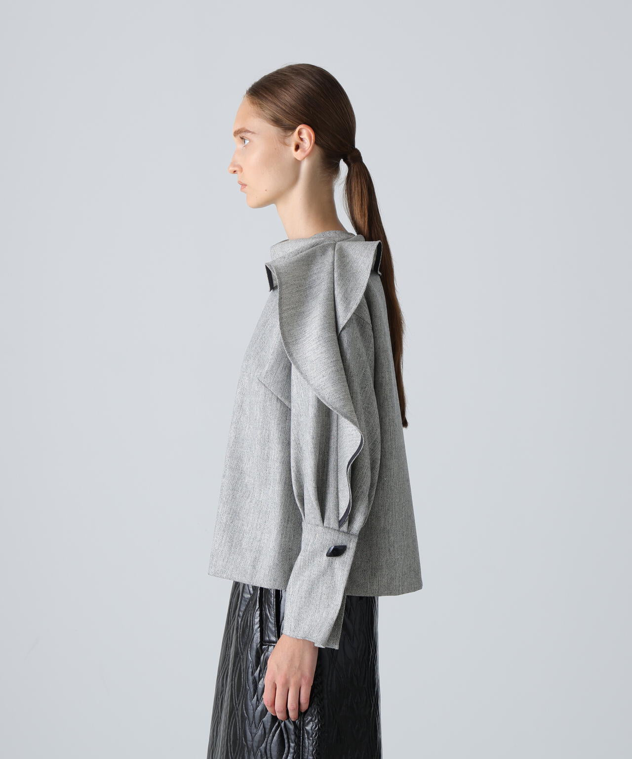 トップヘリンボーンブラウス | ADORE（アドーア） ｜【公式】通販mix