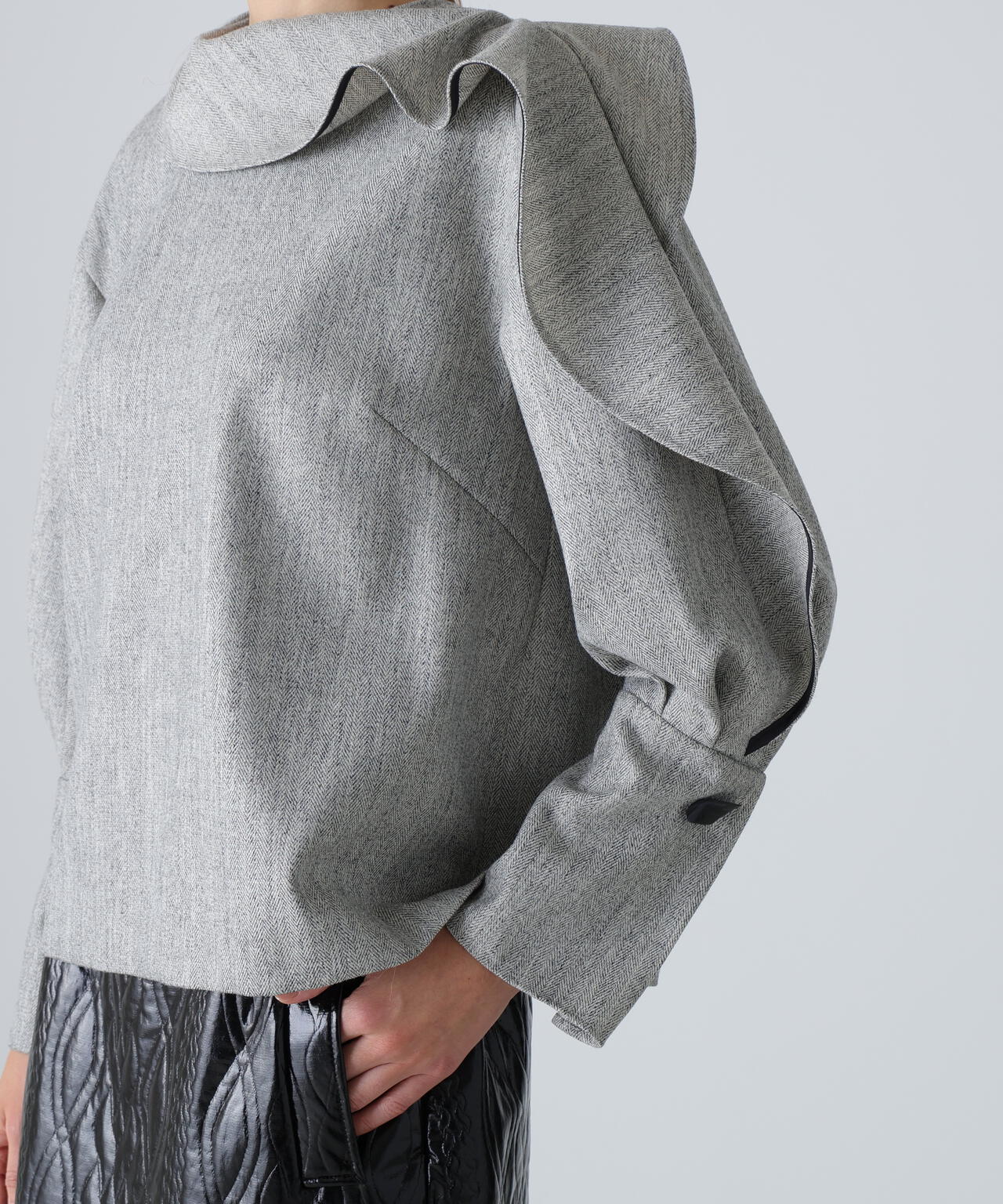 トップヘリンボーンブラウス | ADORE（アドーア） ｜【公式】通販mix